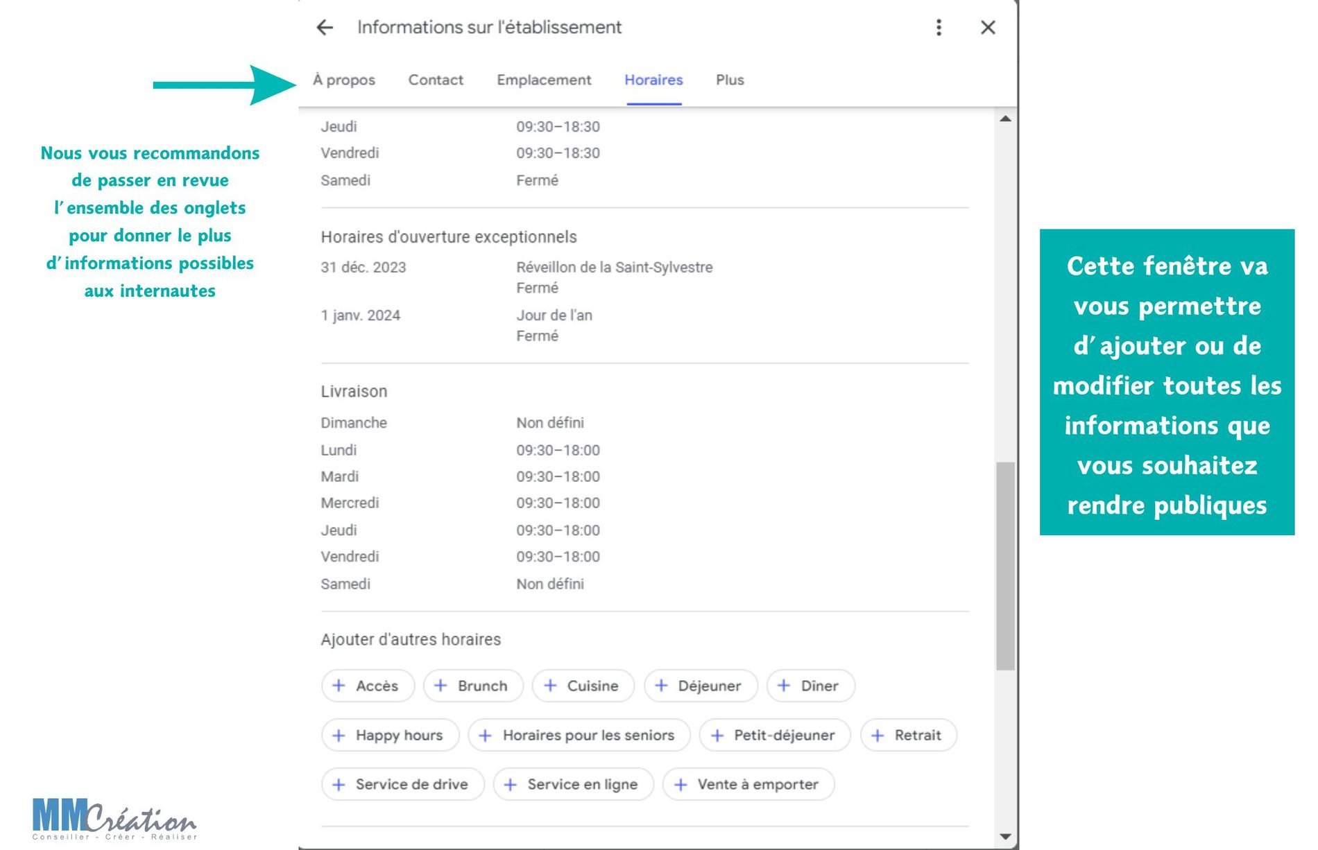 Screen Modification Fiche GBP