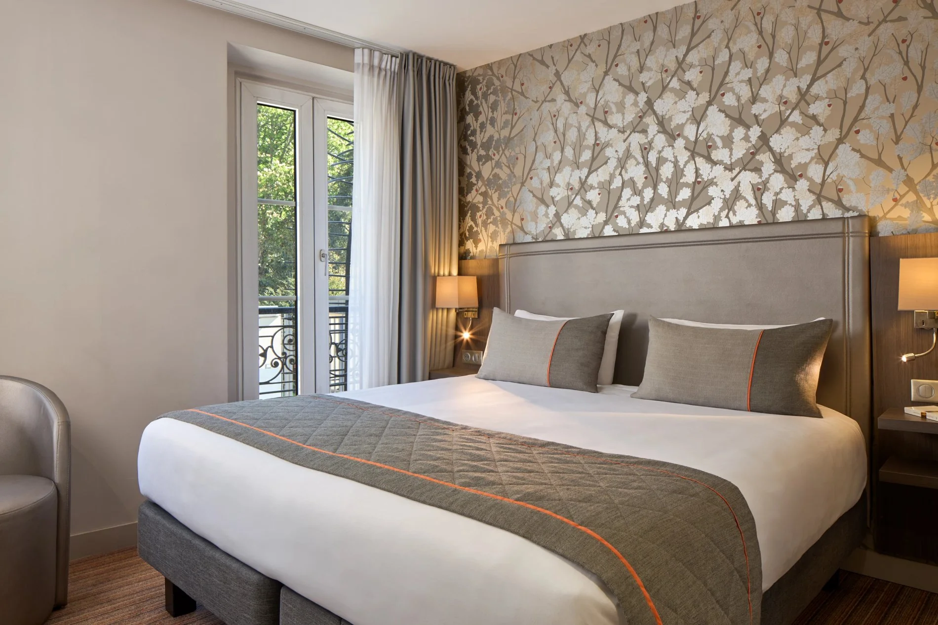 Chambre Supérieure Double à l'hôtel Gare de l'Est