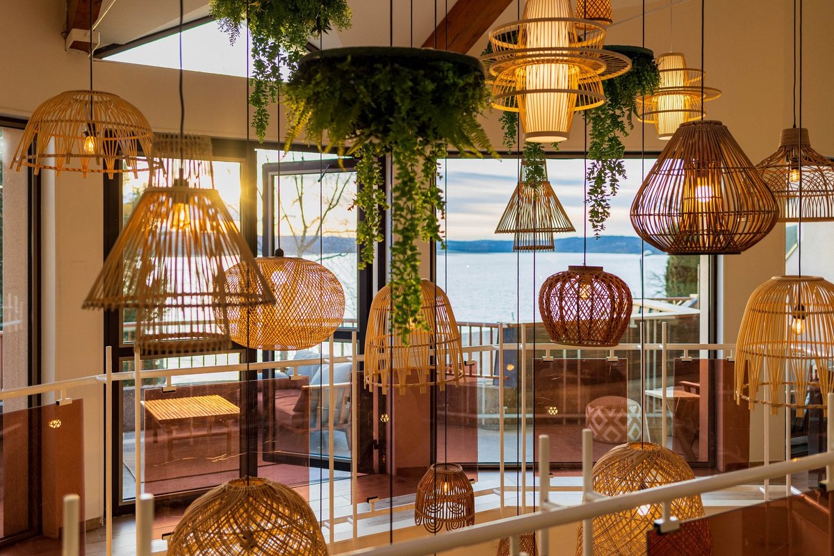 Blijft sport, circuits fiets Lake van Naussac.