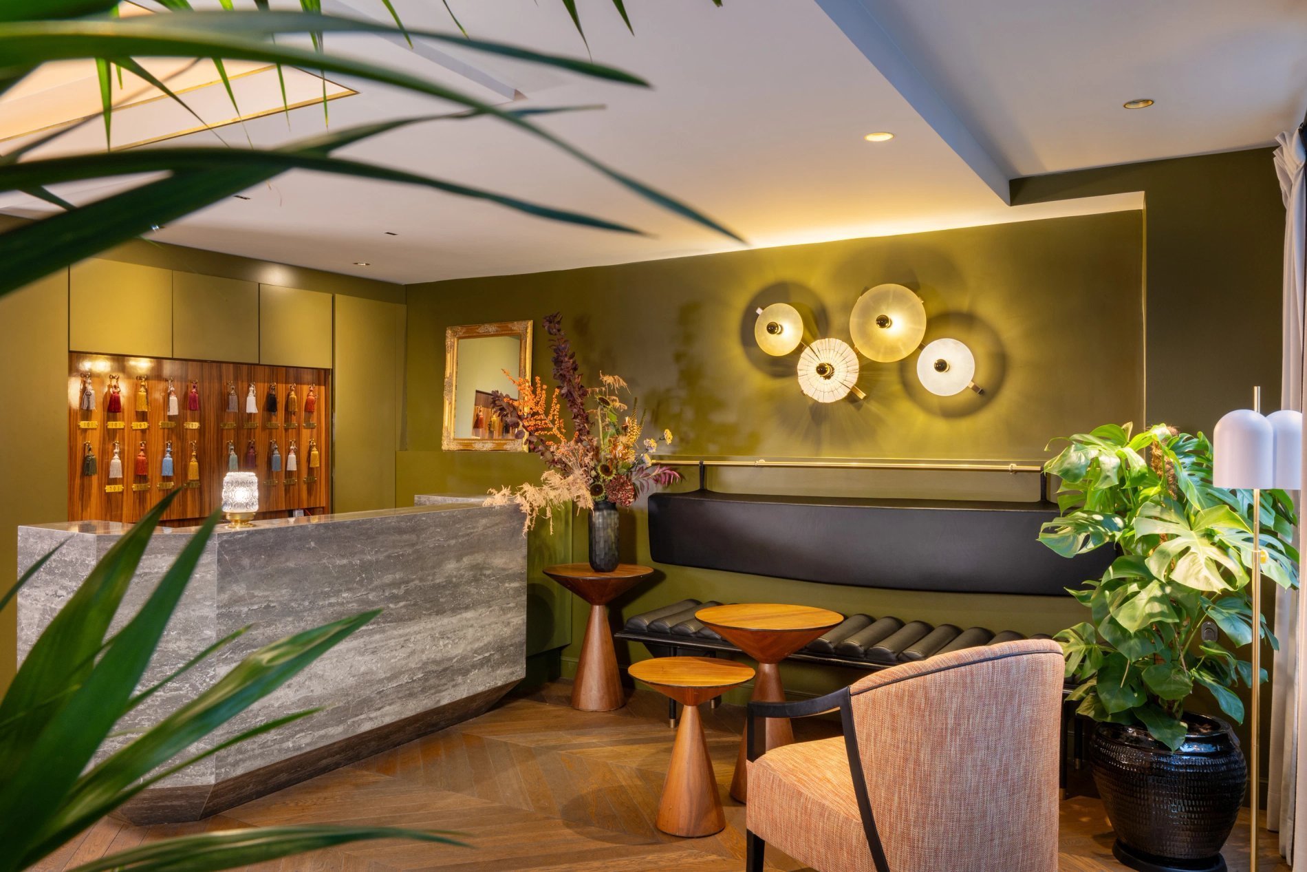 Hôtel Aoriste Réception Lobby