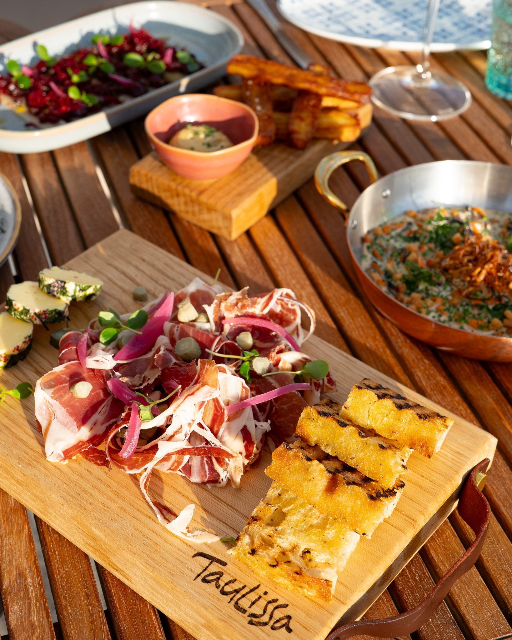 Delicious dishes at Bar Taulissa.