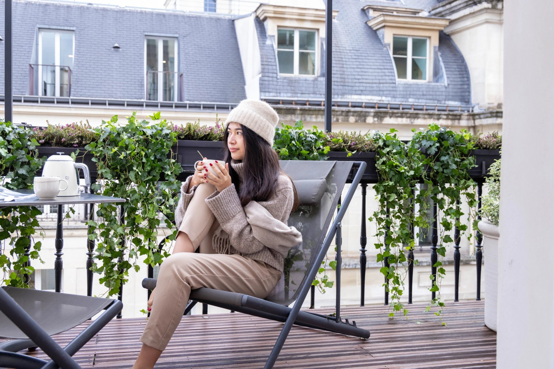 Hôtel Théorème Chambre Deluxe Sauna Balcon
