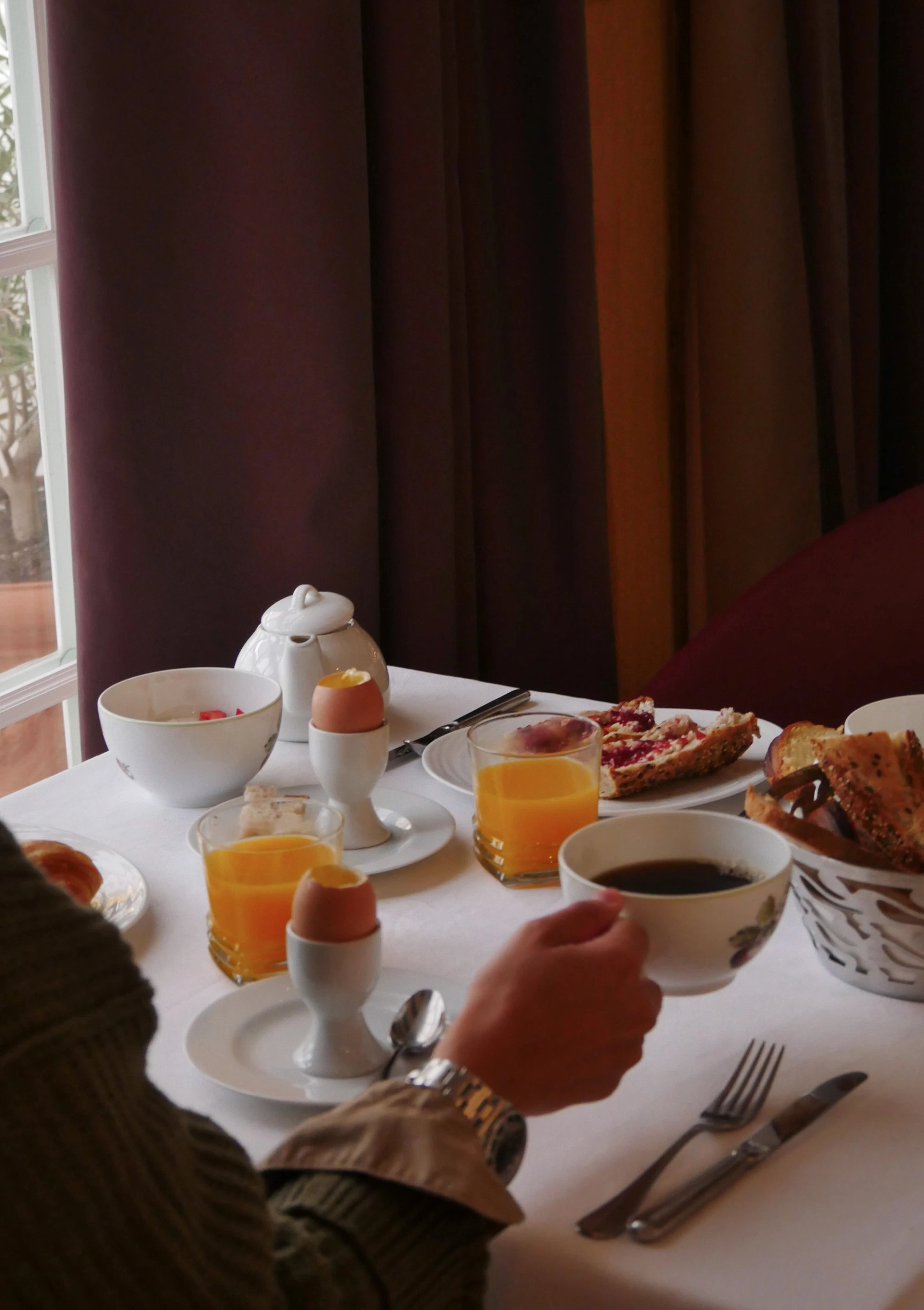 Hôtel de Cavoye Restaurant Gina Breakfast