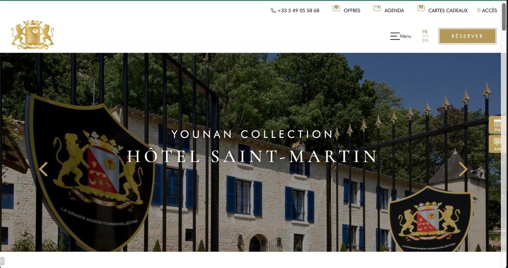 MMCréation Agency | Portfolio Hôtel Saint-Martin