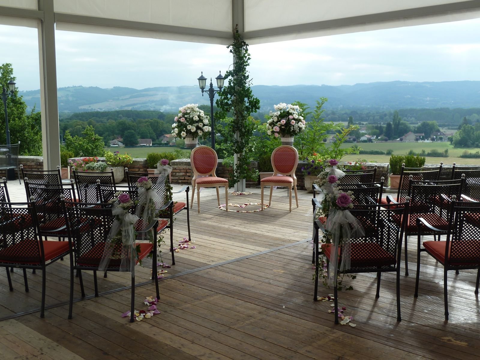 Wedding ceremony - marquee