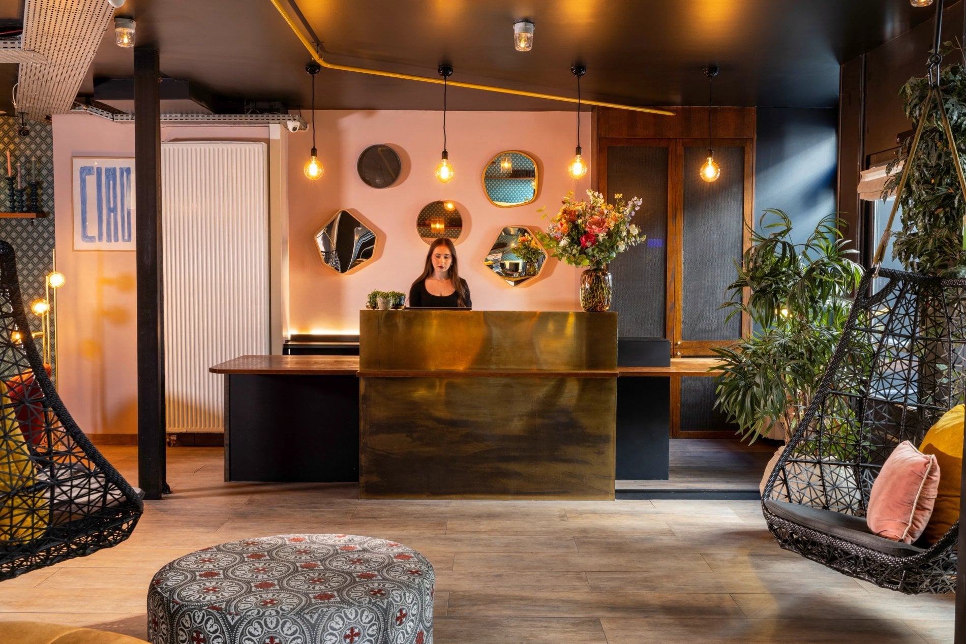 Hôtel Maxim Folies Réception Lobby