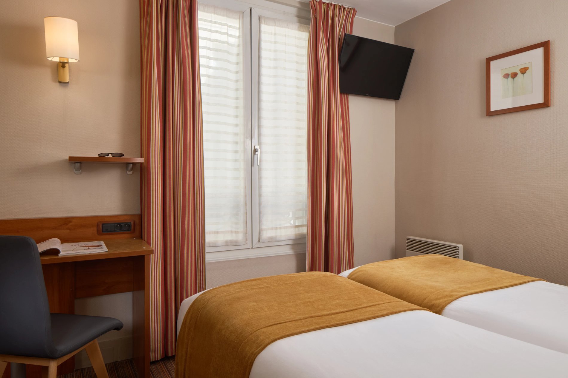 Chambre confort  lits jumeaux