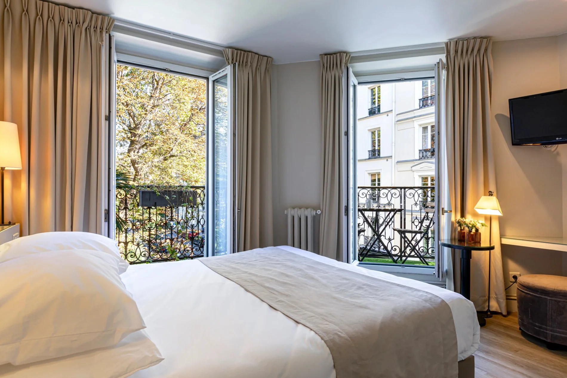 Gardette Park Hotel | Superior double with garden view and balcony