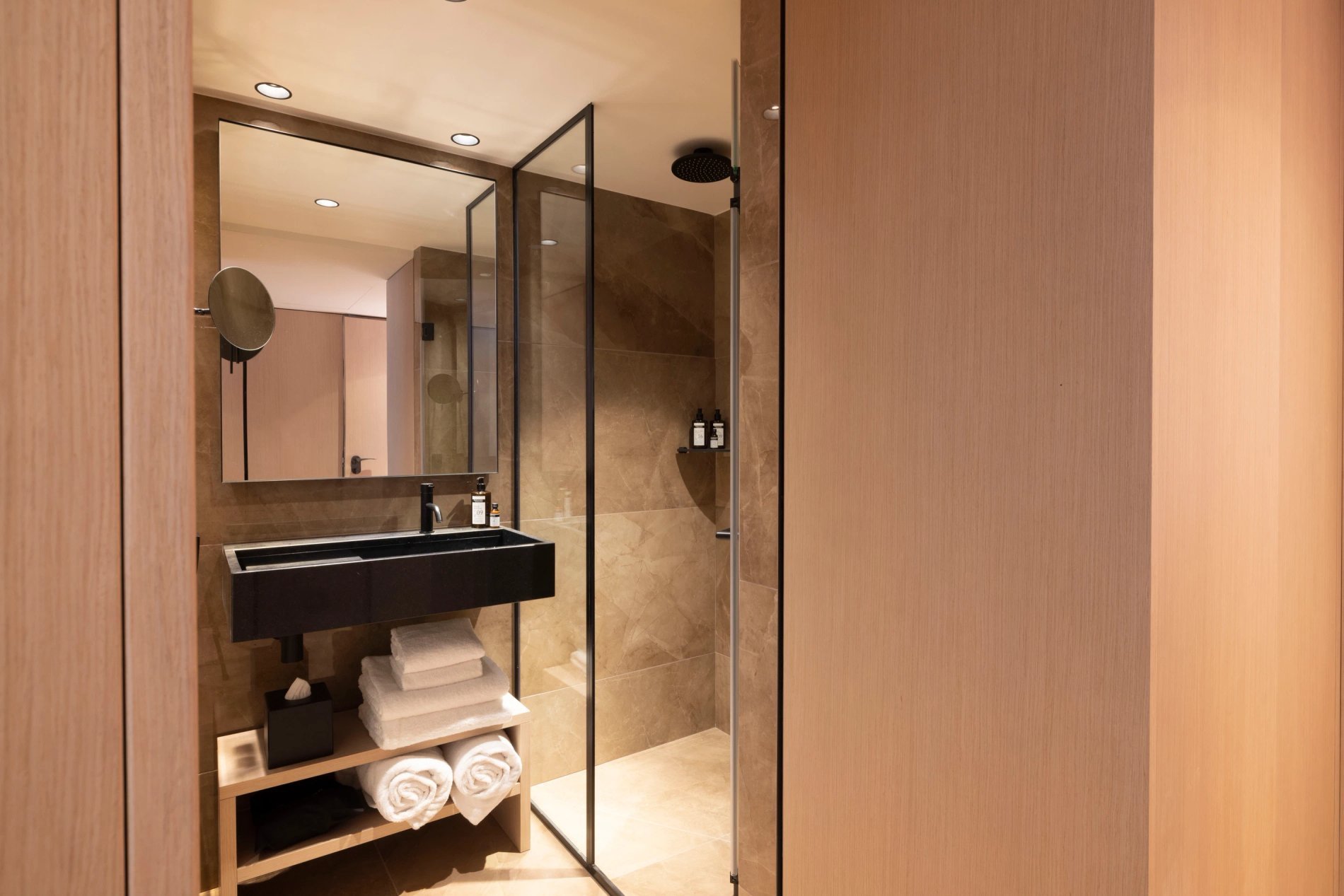 Hôtel ESTÉ Chambre Supérieure Terrasse Salle de bain Douche