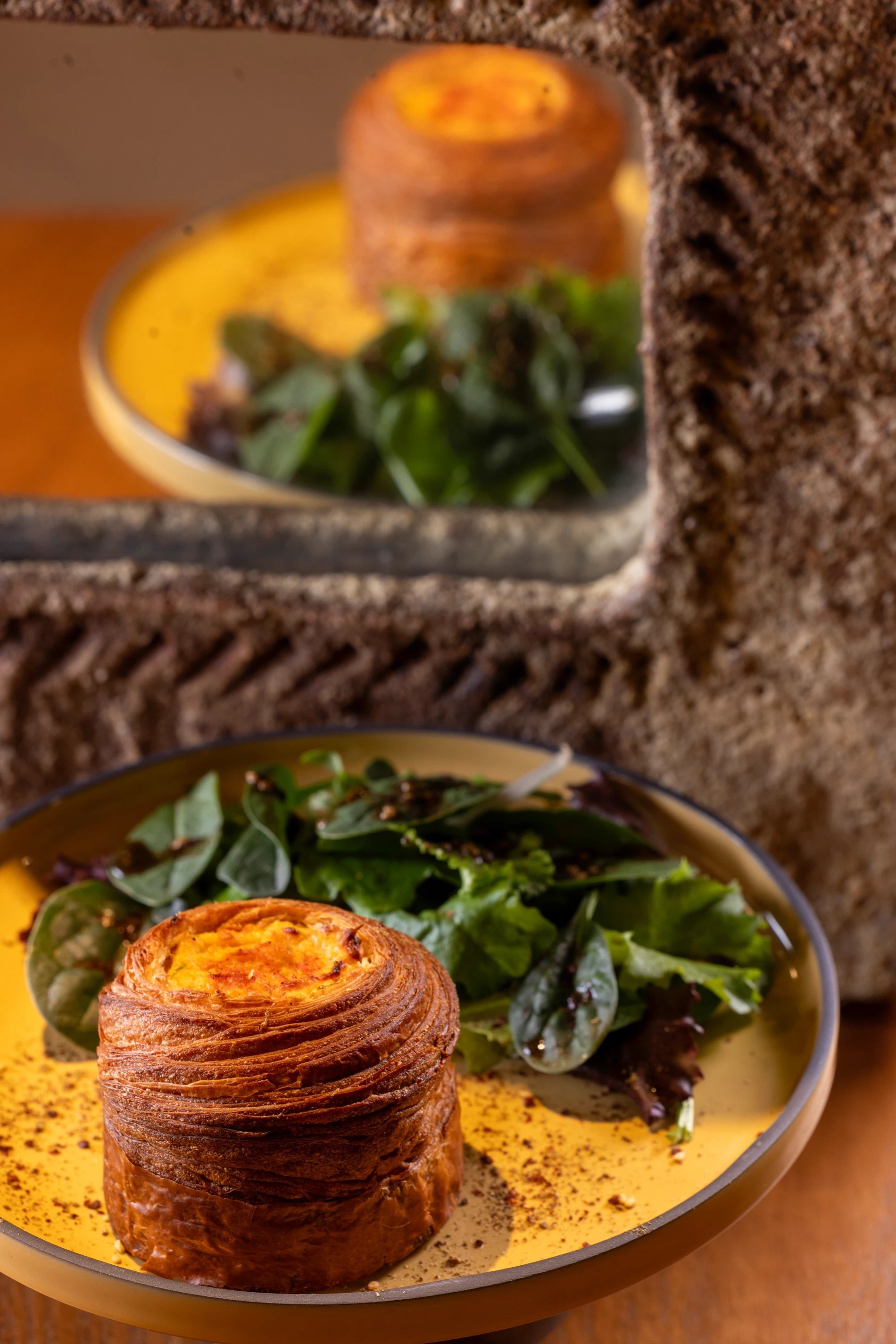 Hôtel Pilgrim Bar Snack Roulé maïs stracciatella fumée