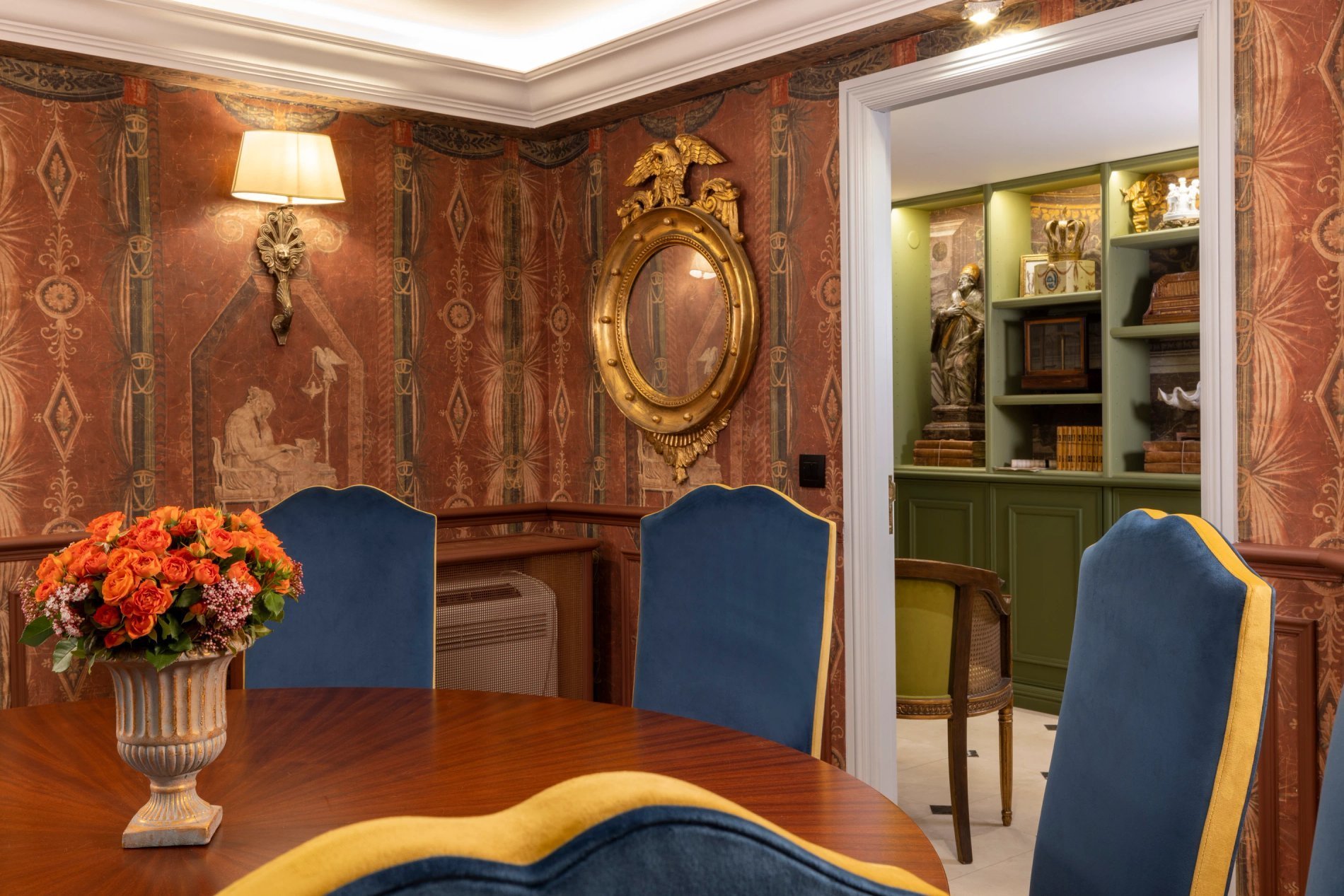 Maison Cardinal Furstemberg Airbnb Rent Appartment Dining room Meeting room