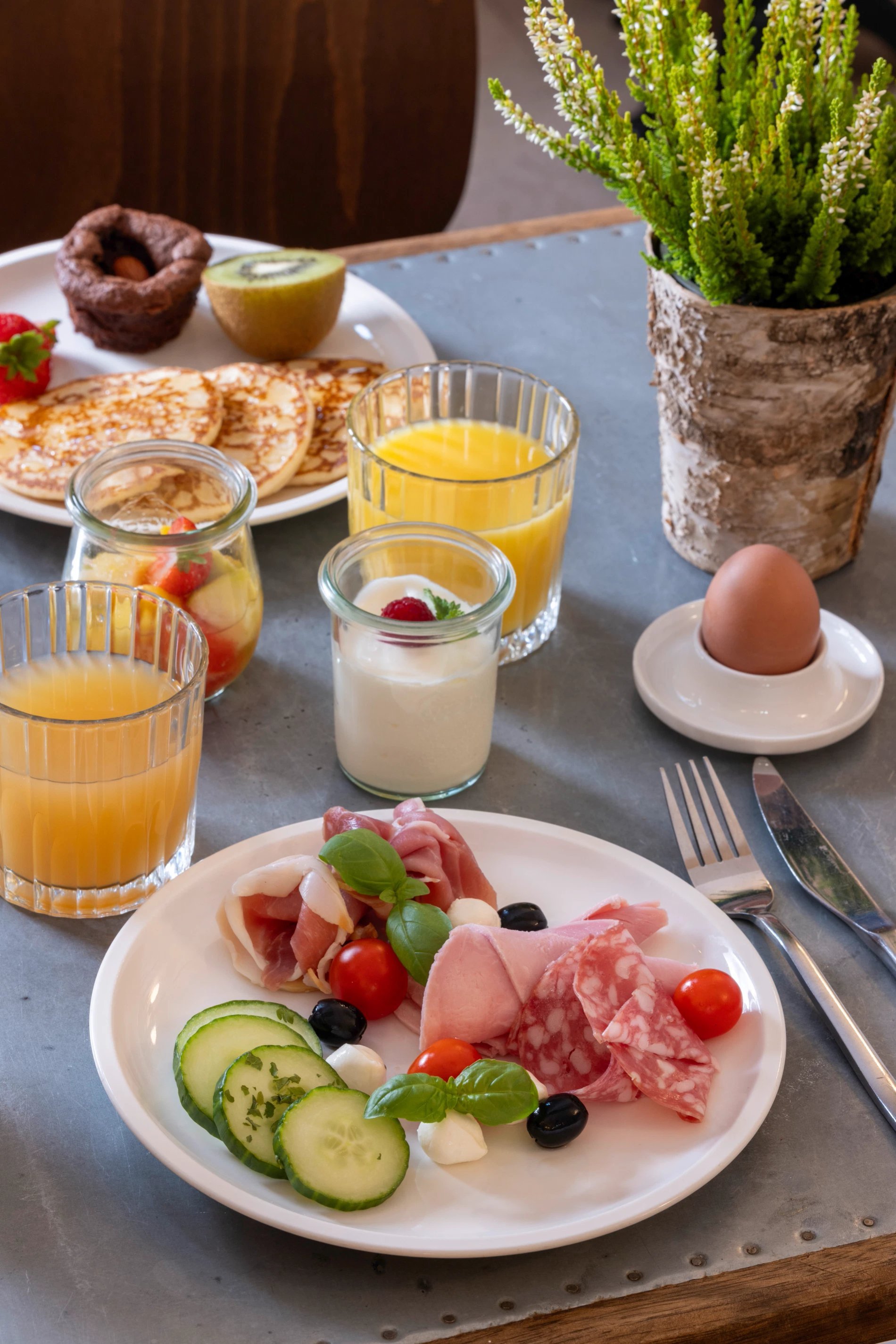 Hôtel Maxim Quartier Latin Salle Petit-Déjeuner Buffet