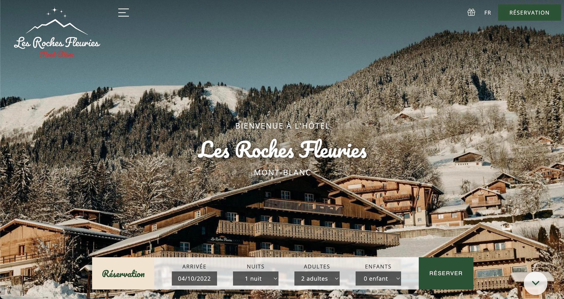 MMCréation Agency | Portfolio Les Roches Fleuries