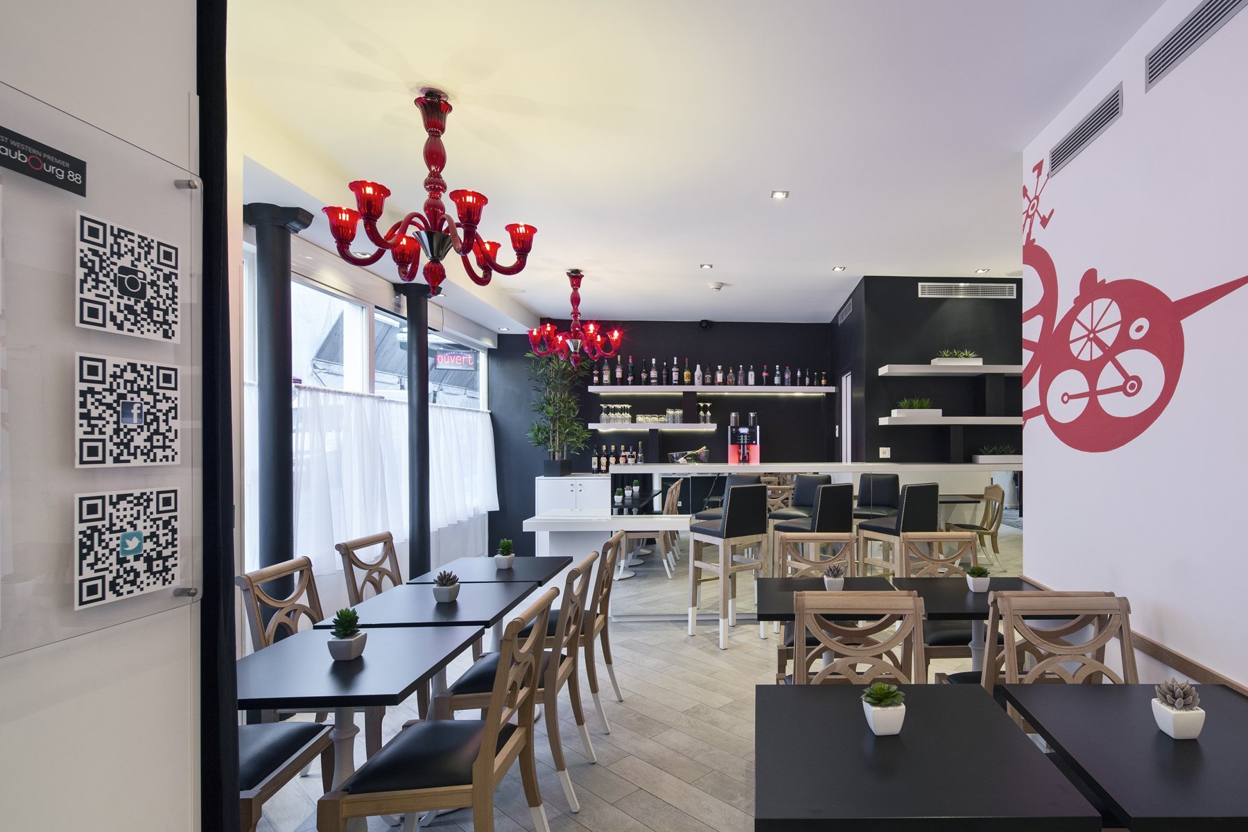 Best Western Premier Faubourg 88 | Salle de petit-déjeuner