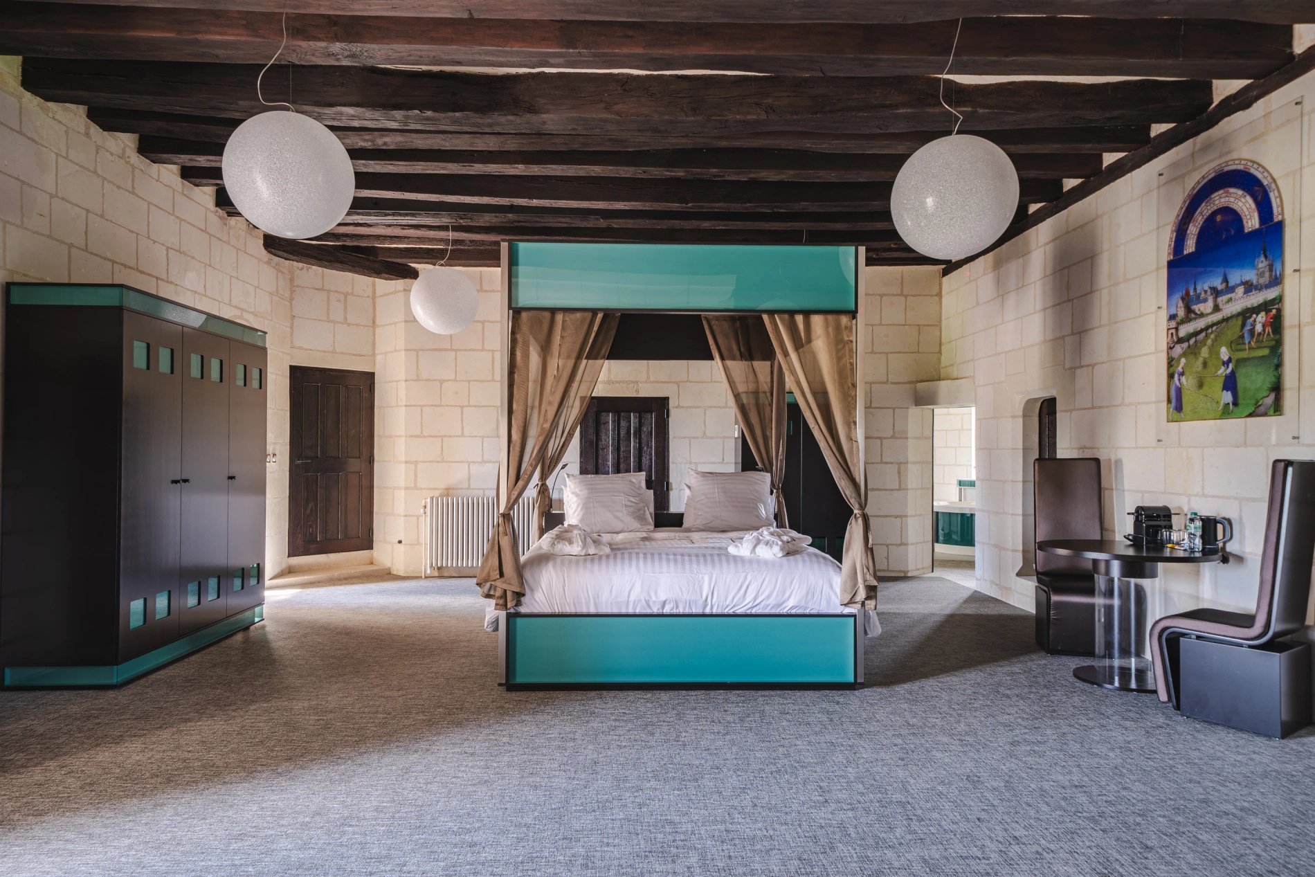 hébergement pour les événements privés au château