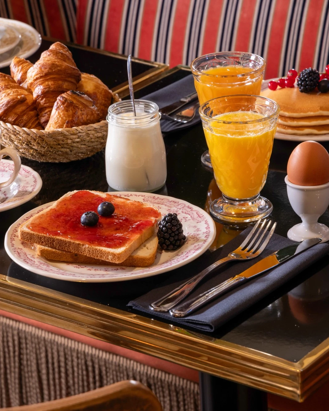 Hôtel Ginette à la Folie, Hotel Ginette à la Folie Breakfast Room Buffet