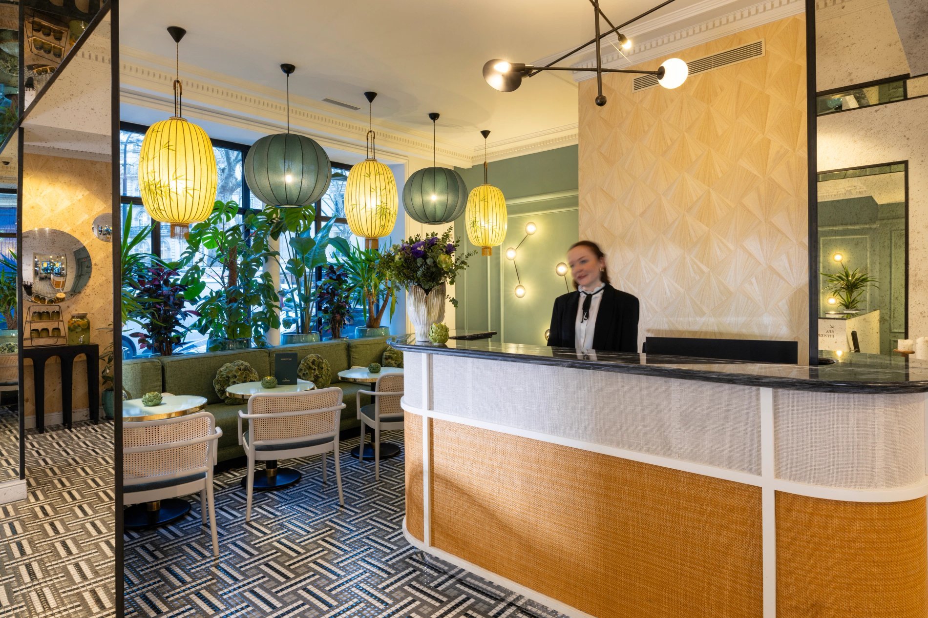 Hôtel Le Lavoisier Lobby Réception