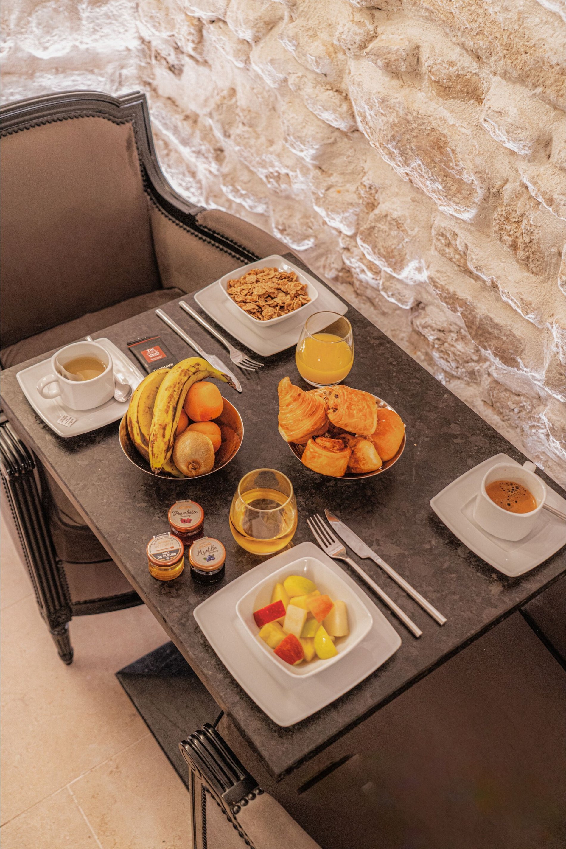 Buffet Breakfast - Hôtel Saint-Louis Marais - Charming hotel Paris Marais