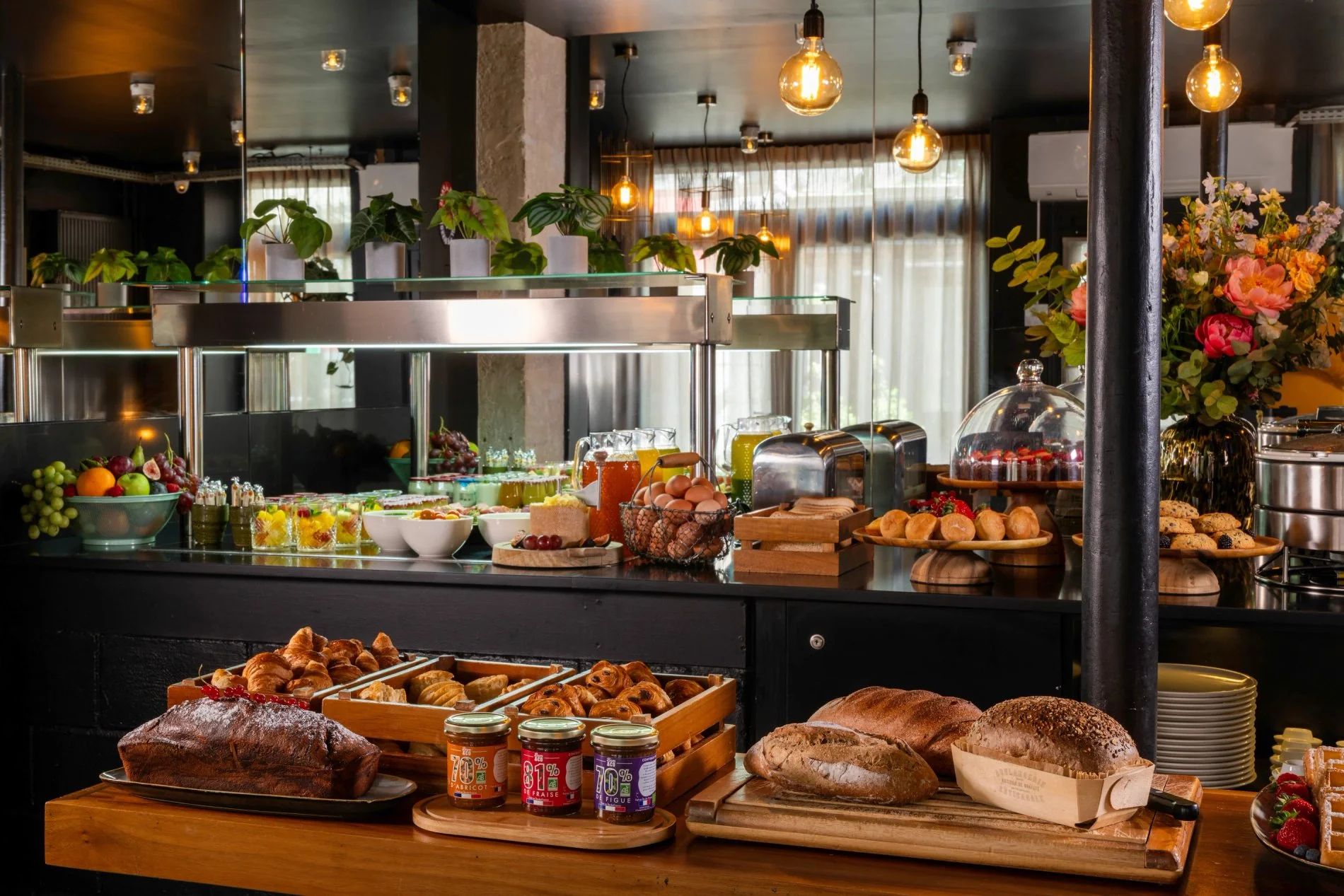 Hôtel Maxim Folies Salon Petit-déjeuner Buffet