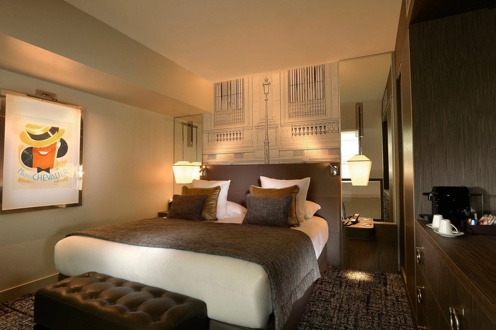 Superior Double Room at Timhotel Opéra Blanche Fontaine