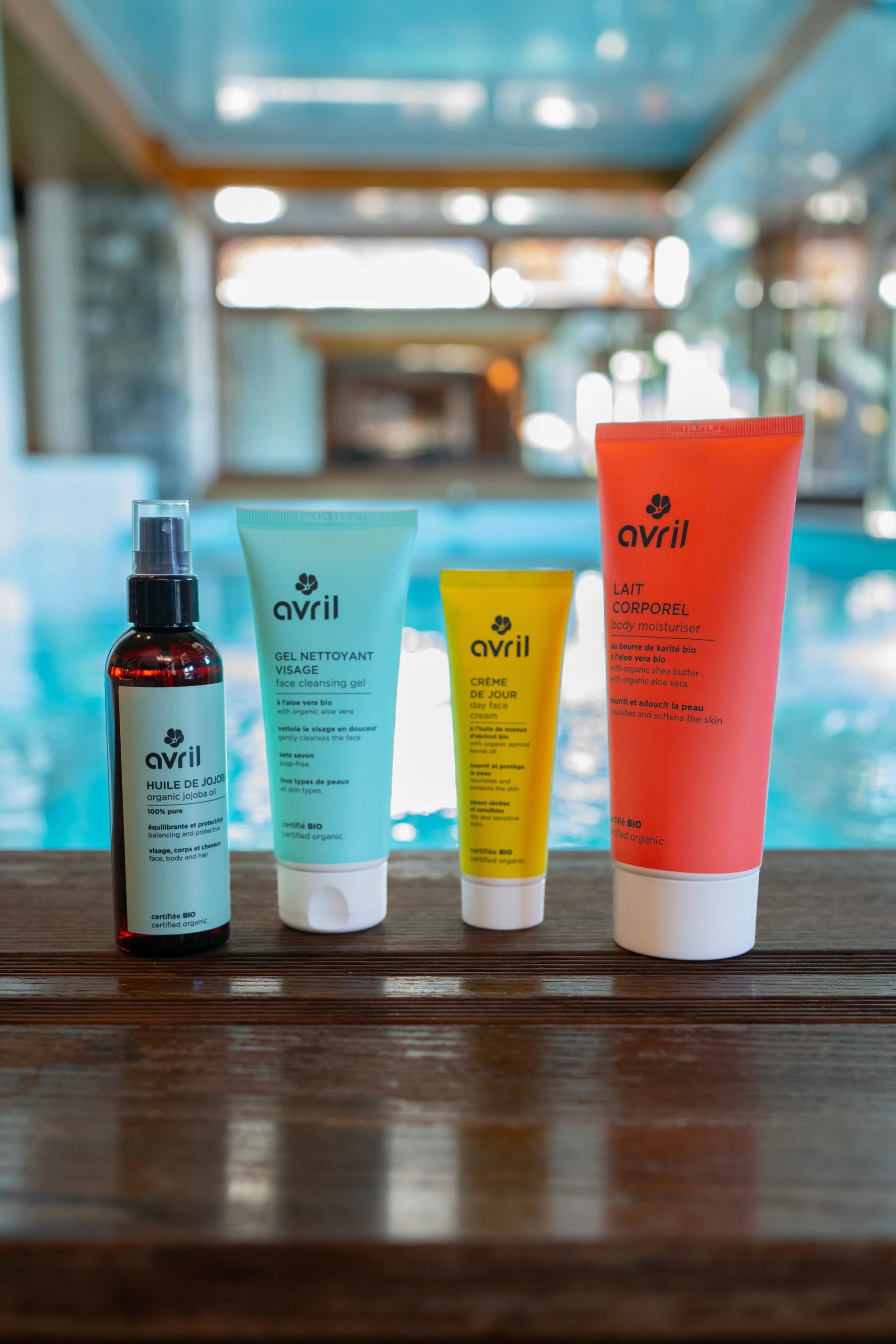 Avril produit, soins de la peau, soins du visage, Avril Cosmétique, marque française de soins de la peau, marque spa