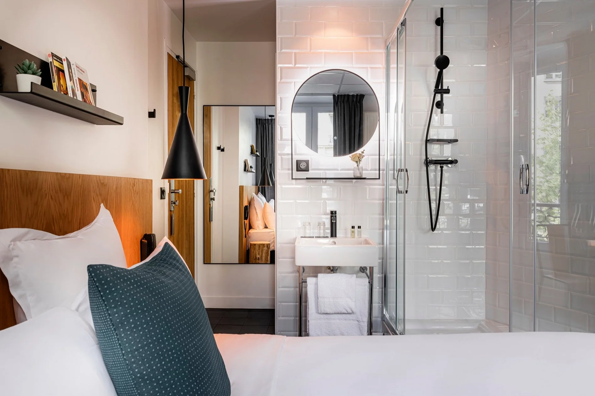 Chambre single - 9 hotel Bastille-Lyon 3 étoiles Paris 12