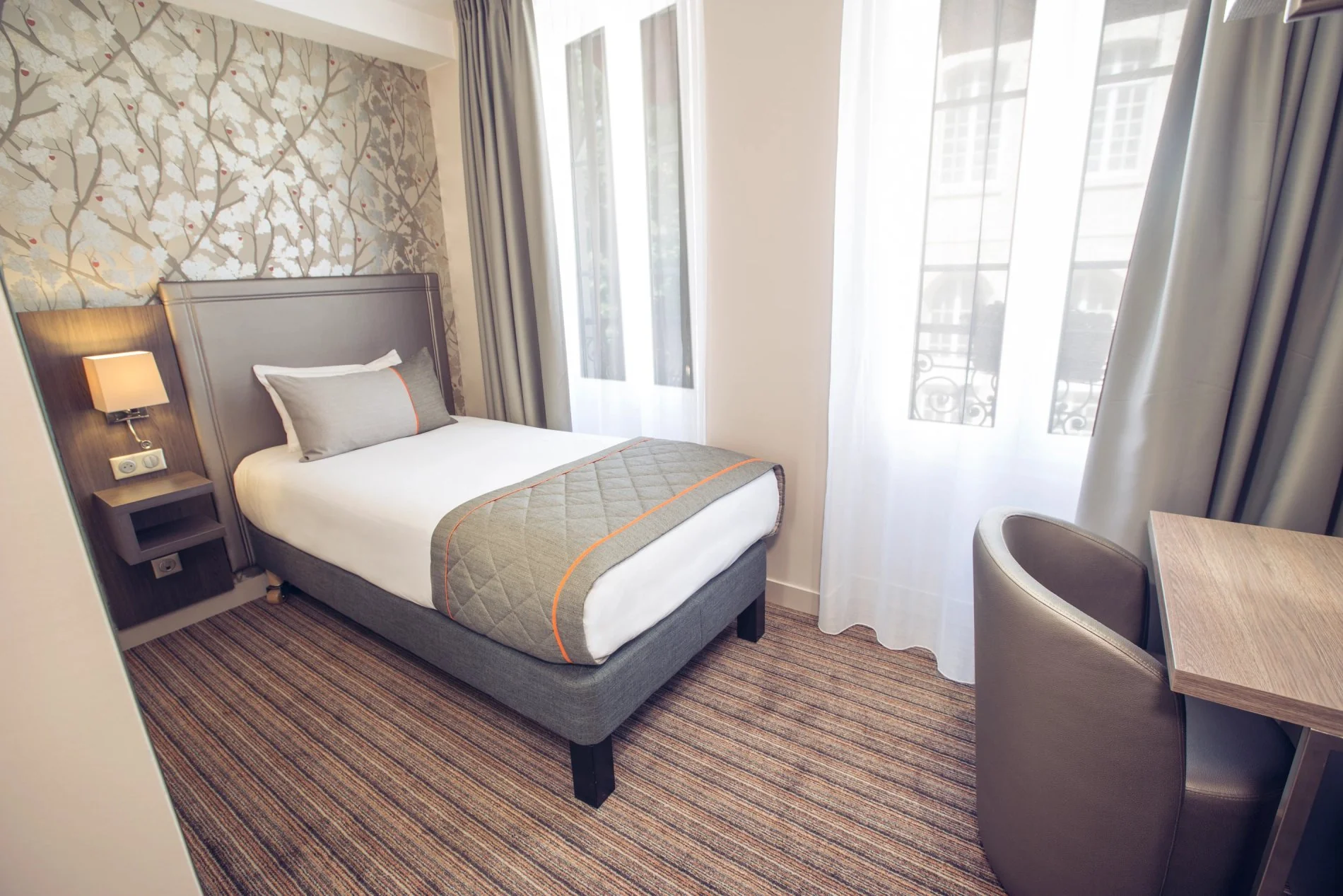 Chambre Confort Individuelle à l'hôtel Gare de l'Est