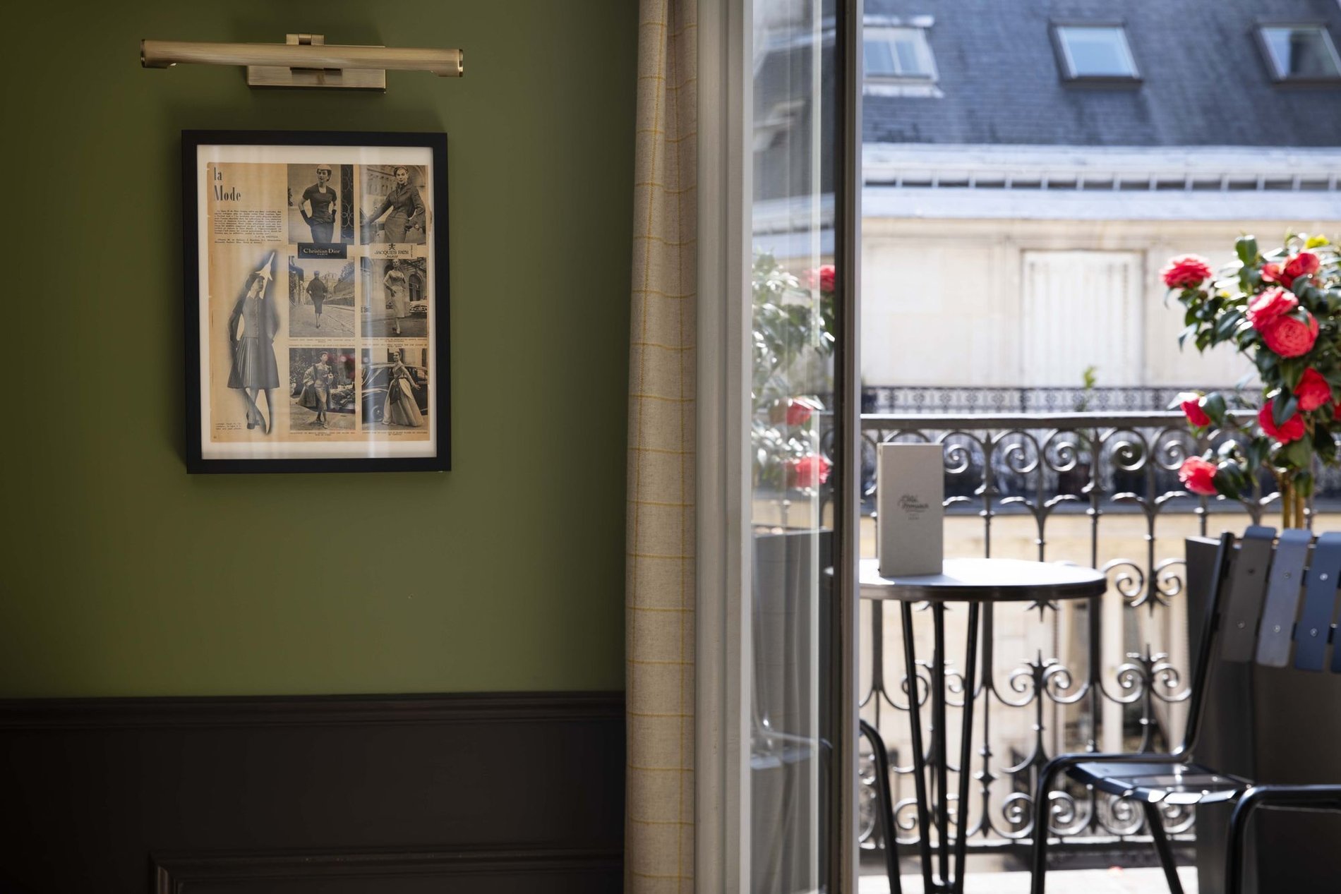 Hotel Monsieur Chambre Deluxe balcon