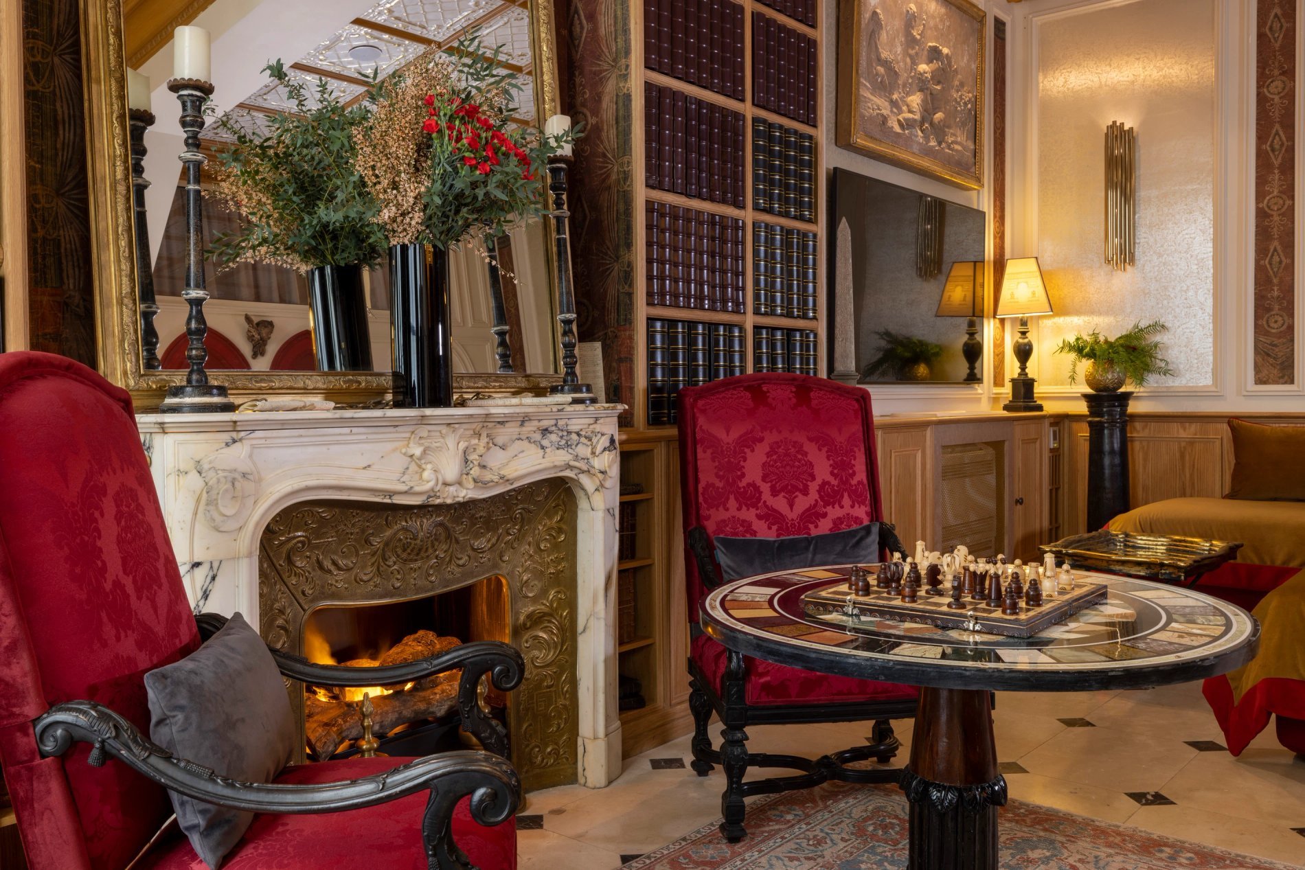 Maison Cardinal Furstemberg living room