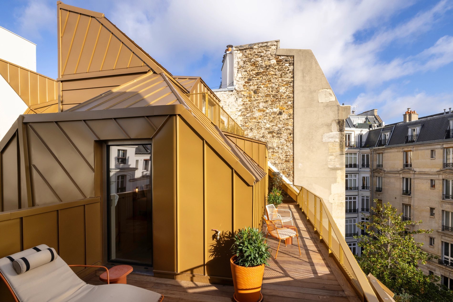Hôtel Pilgrim Chambre Suite Terrasse
