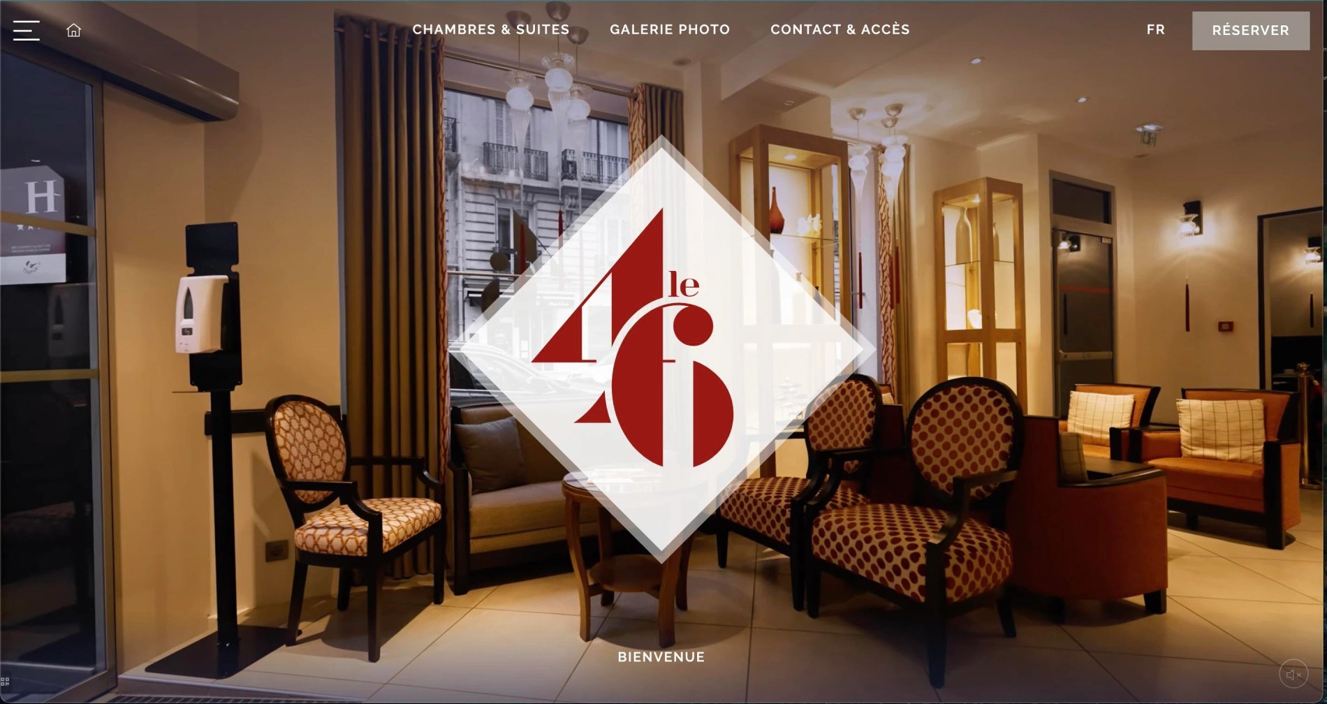 MMCréation Agency | Portfolio Hôtel le 46