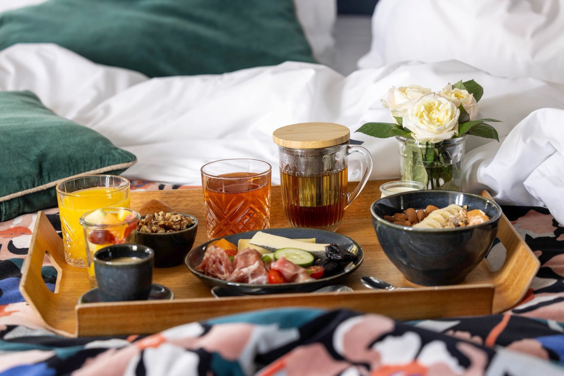 Hôtel Maxim Opéra Petit-déjeuner plateau Chambre