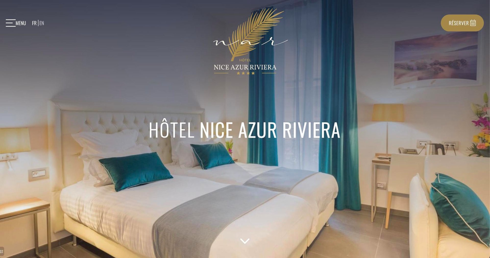 MMCréation Agency | Portfolio Hôtel Nice Azur Riviera