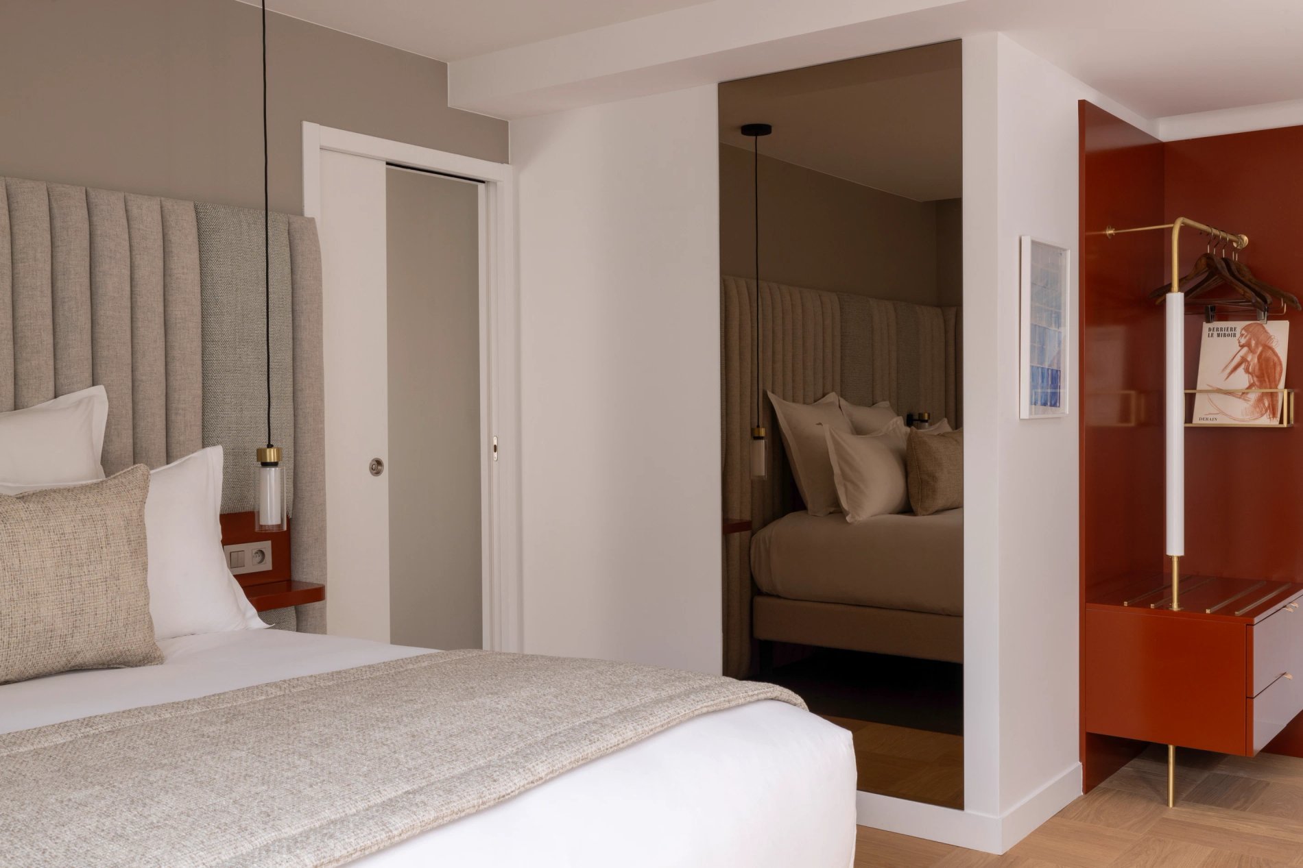 Hôtel Pilgrim Chambre Deluxe Penderie