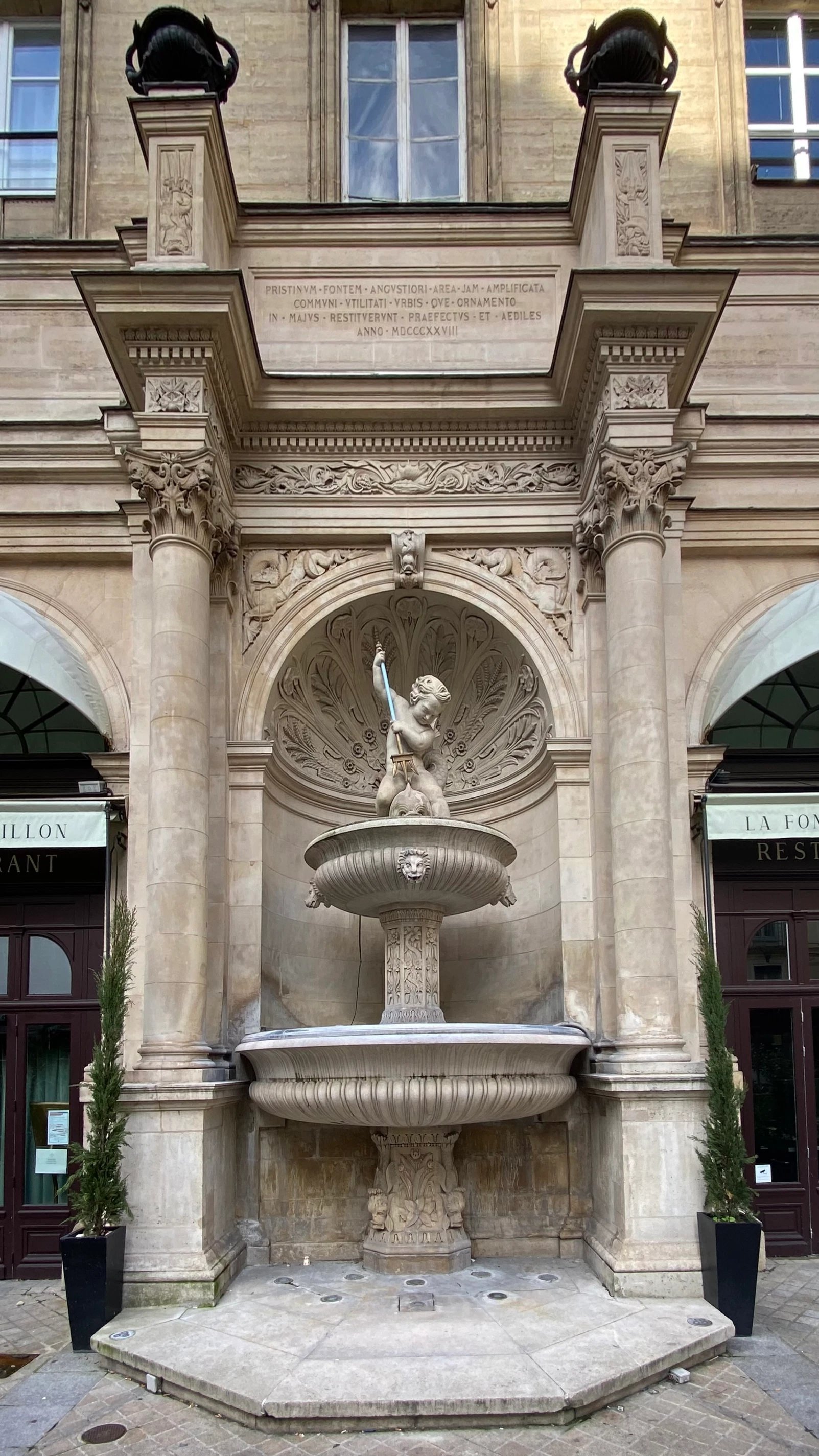 The Gaillon Fountain near the Palais Garnier