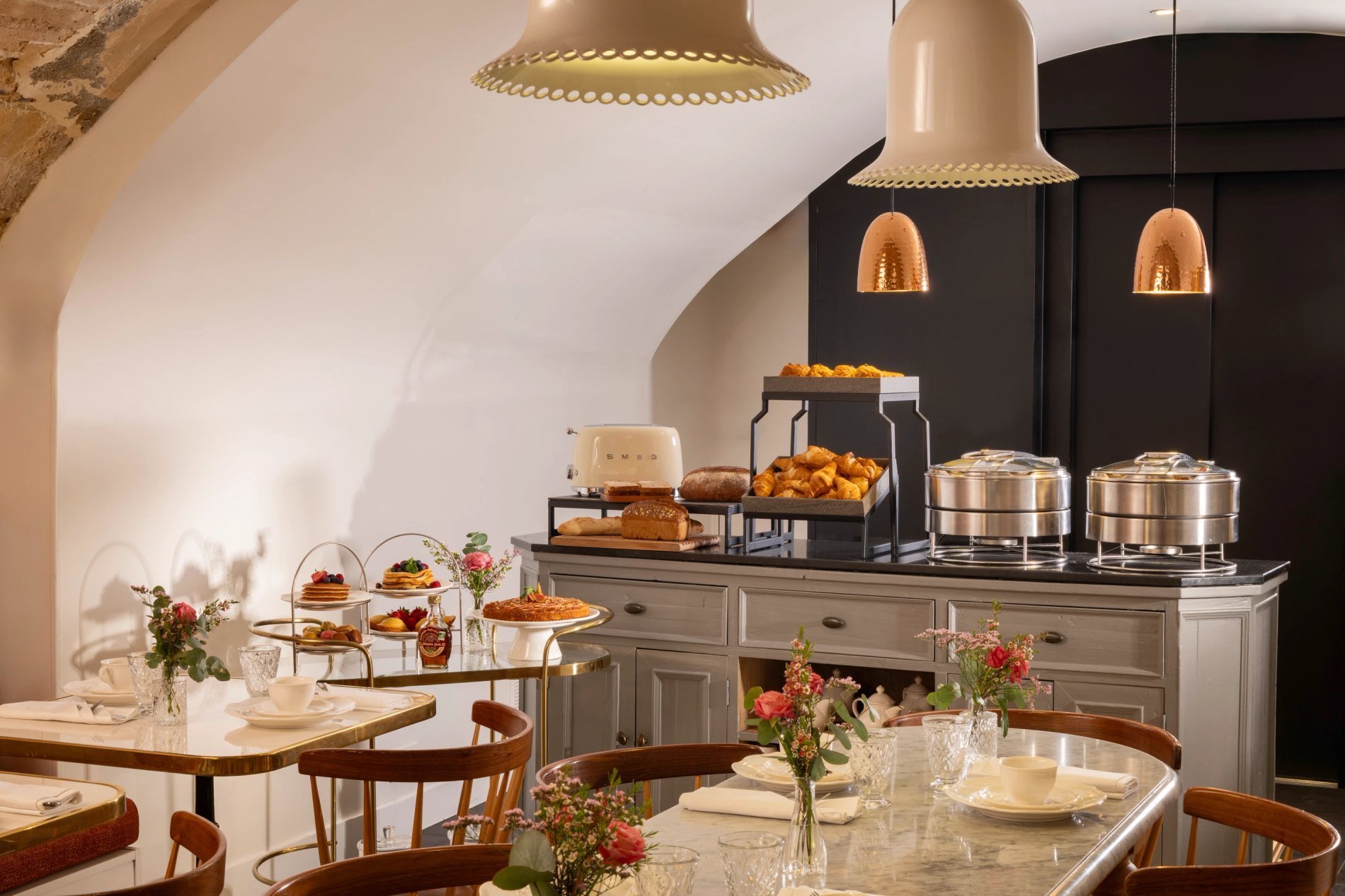 Hotel Le Pradey Breakfast Room Buffet
