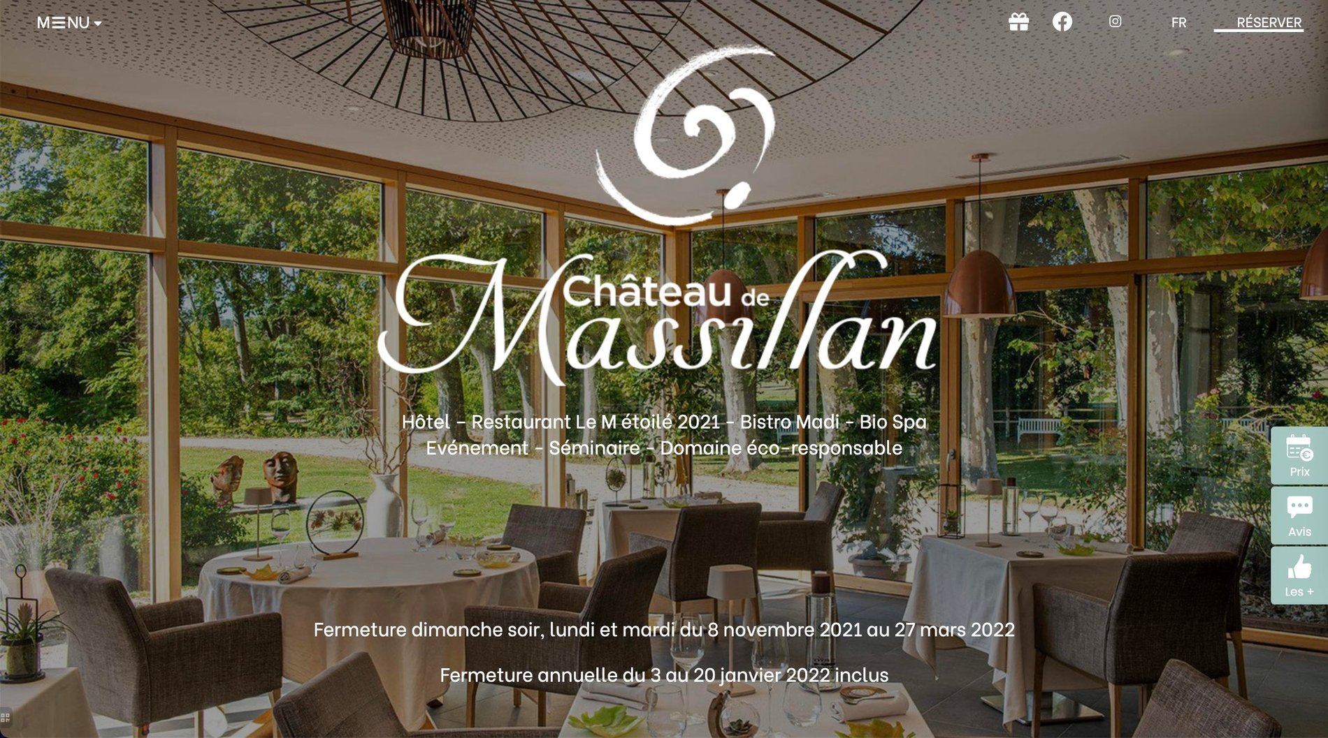 MMCréation Agency | Portfolio Château de Massillan