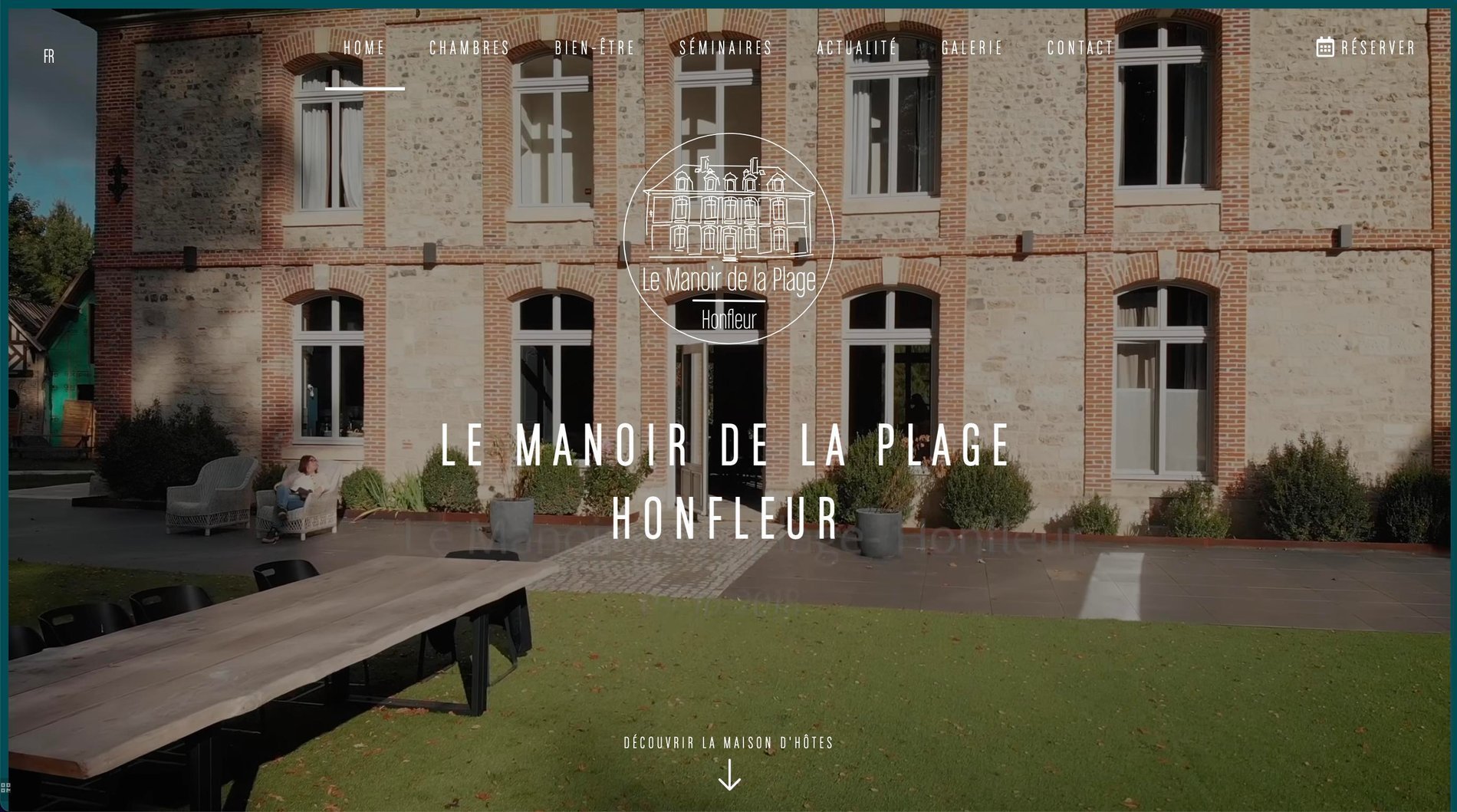 MMCréation Agency | Portfolio Le Manoir de la Plage