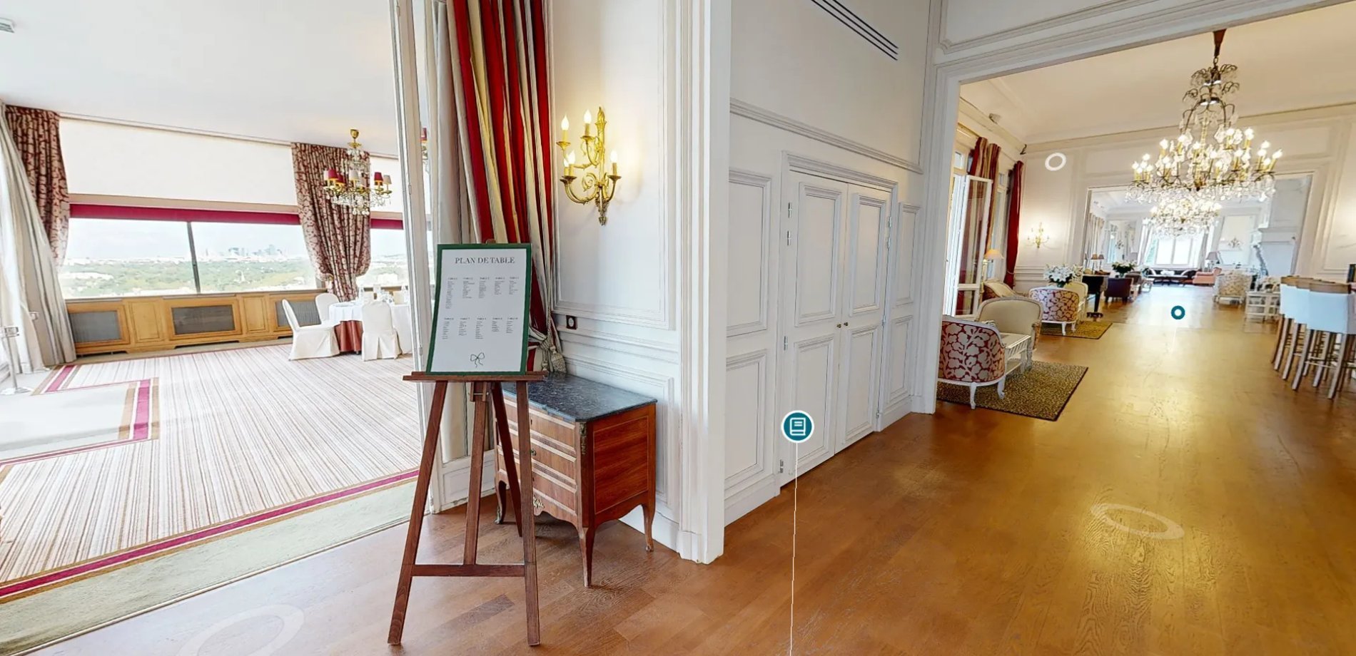 Pavillon Henri IV | Virtual wedding tour