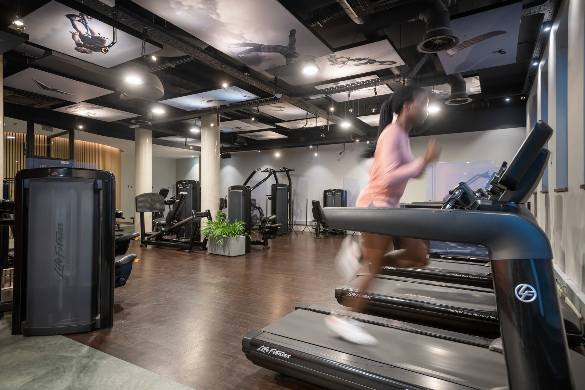 Fitness room at Martin’Spa Louvain-la-Neuve