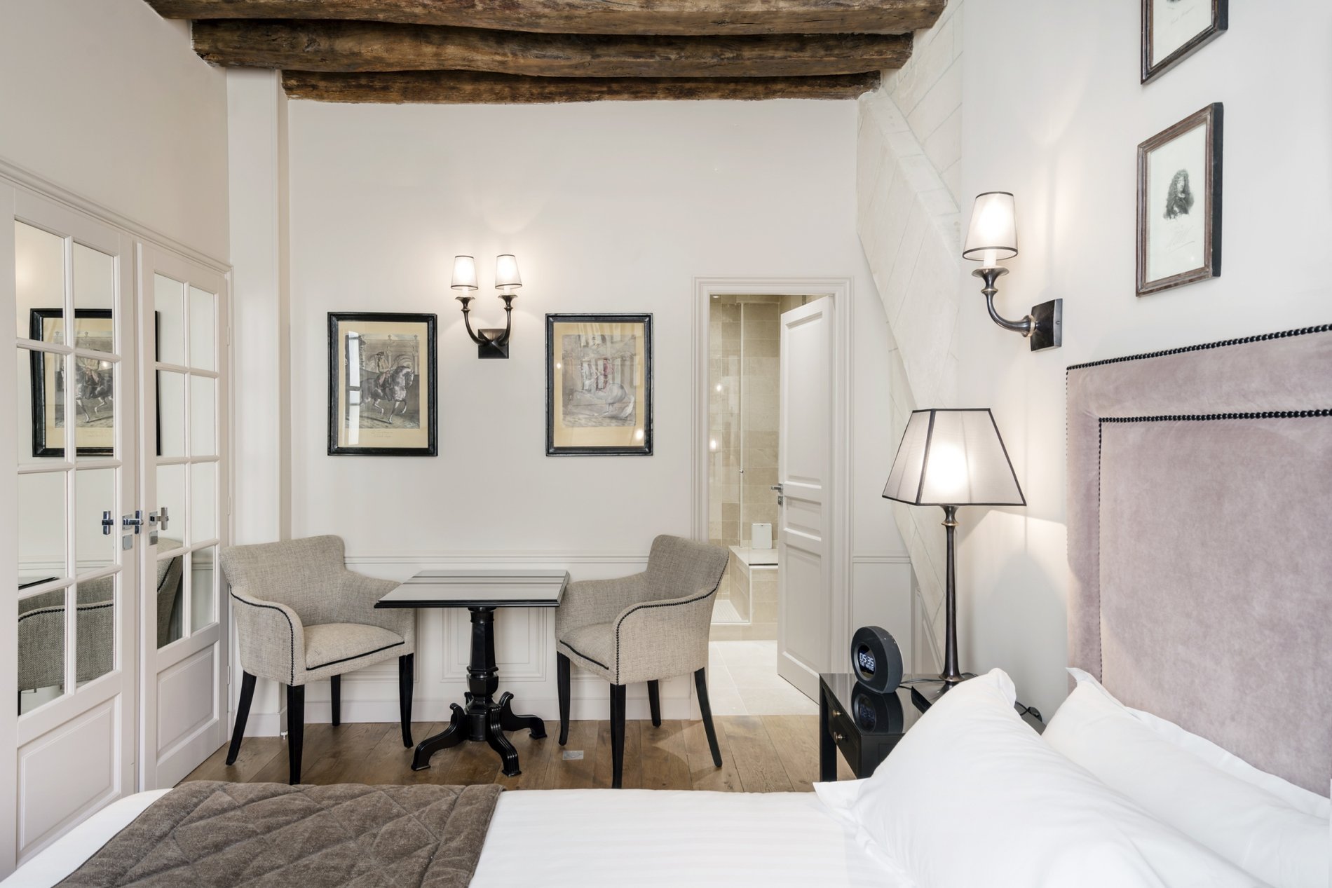 hôtel de charme paris marais - chambre supérieure