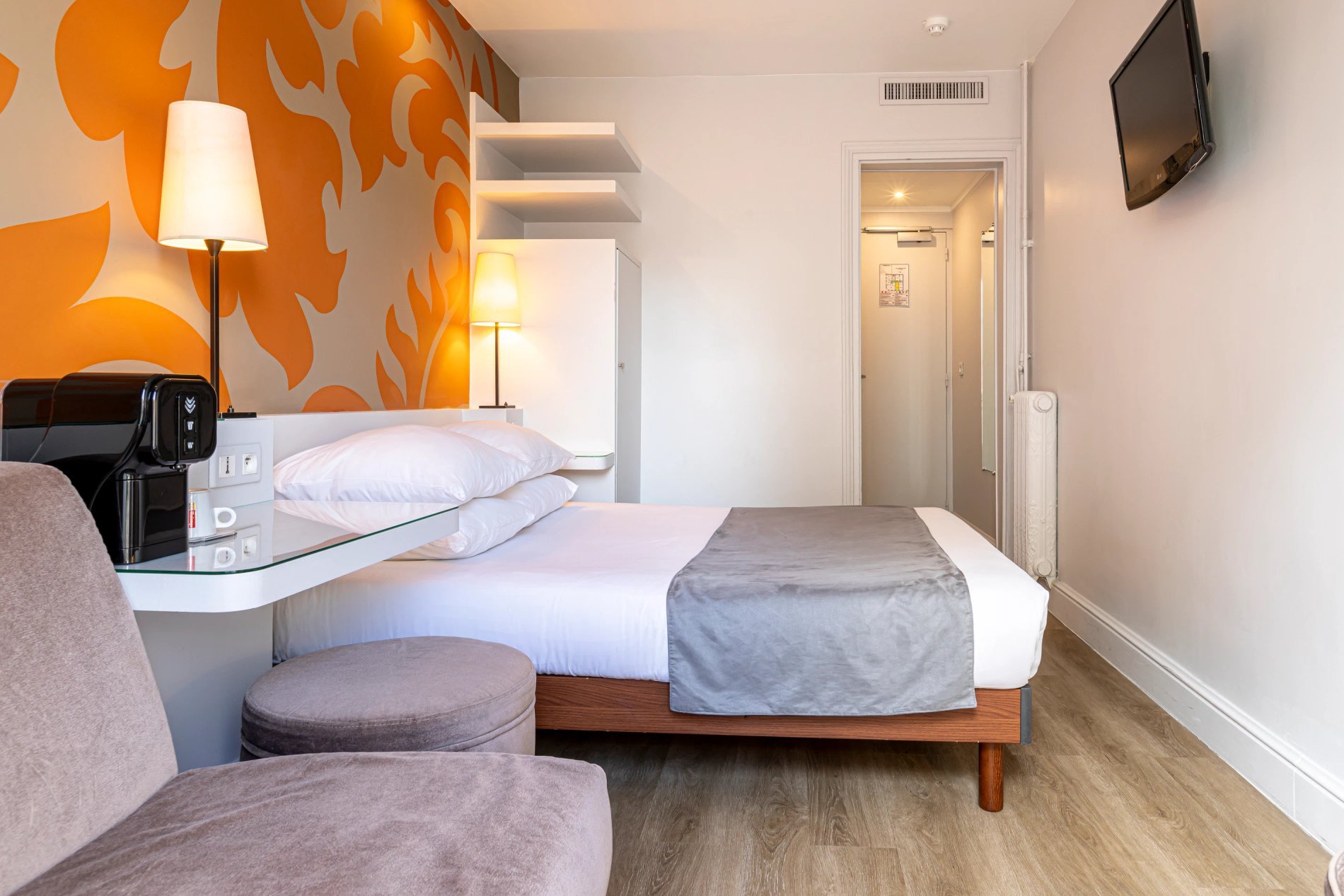 Gardette Park Hotel | Superior double with garden view and balcony