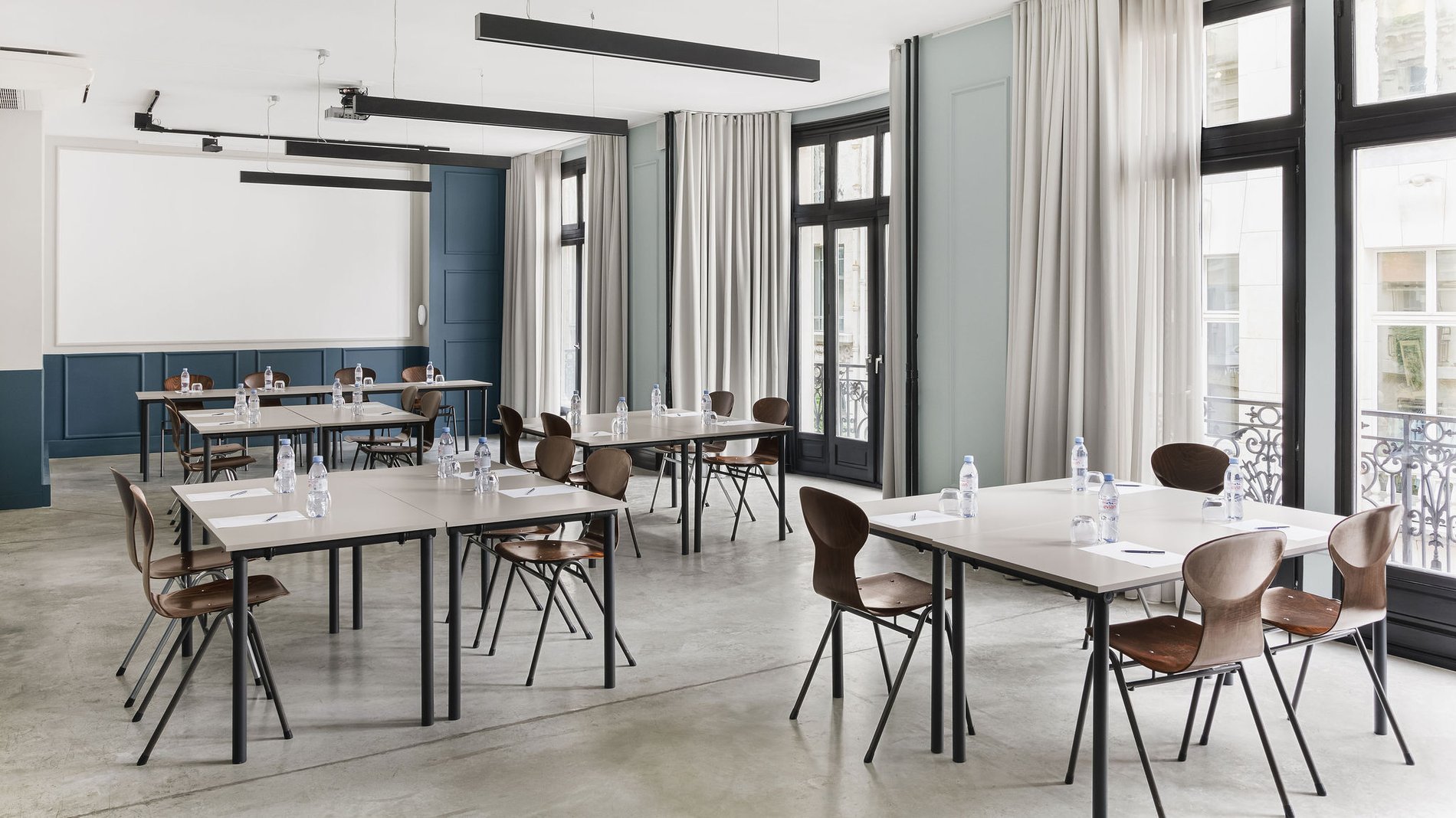 Hôtel Bachaumont | Salle de séminaire format îlots