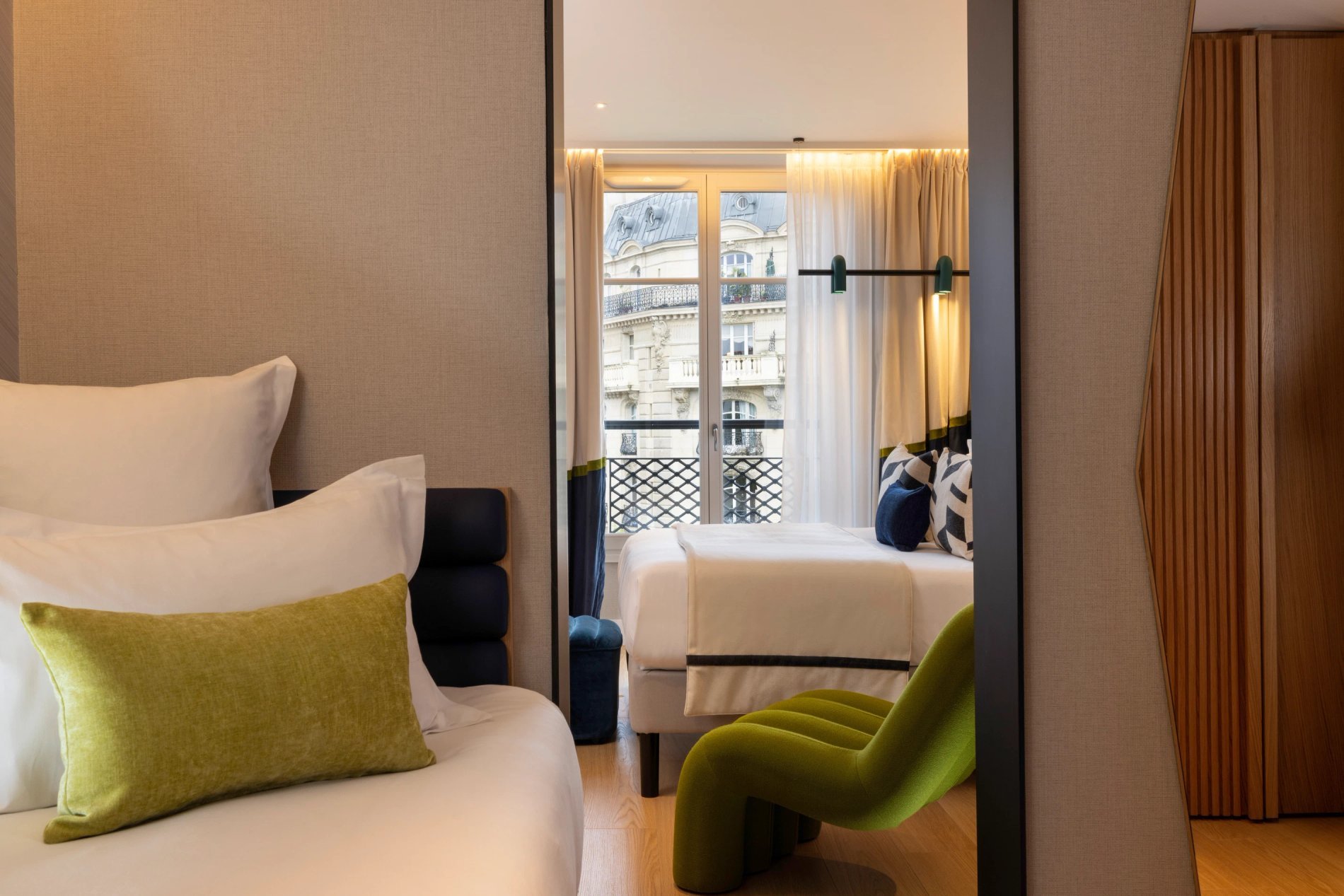 Hôtel Raspail Montparnasse Chambre Deluxe Triple