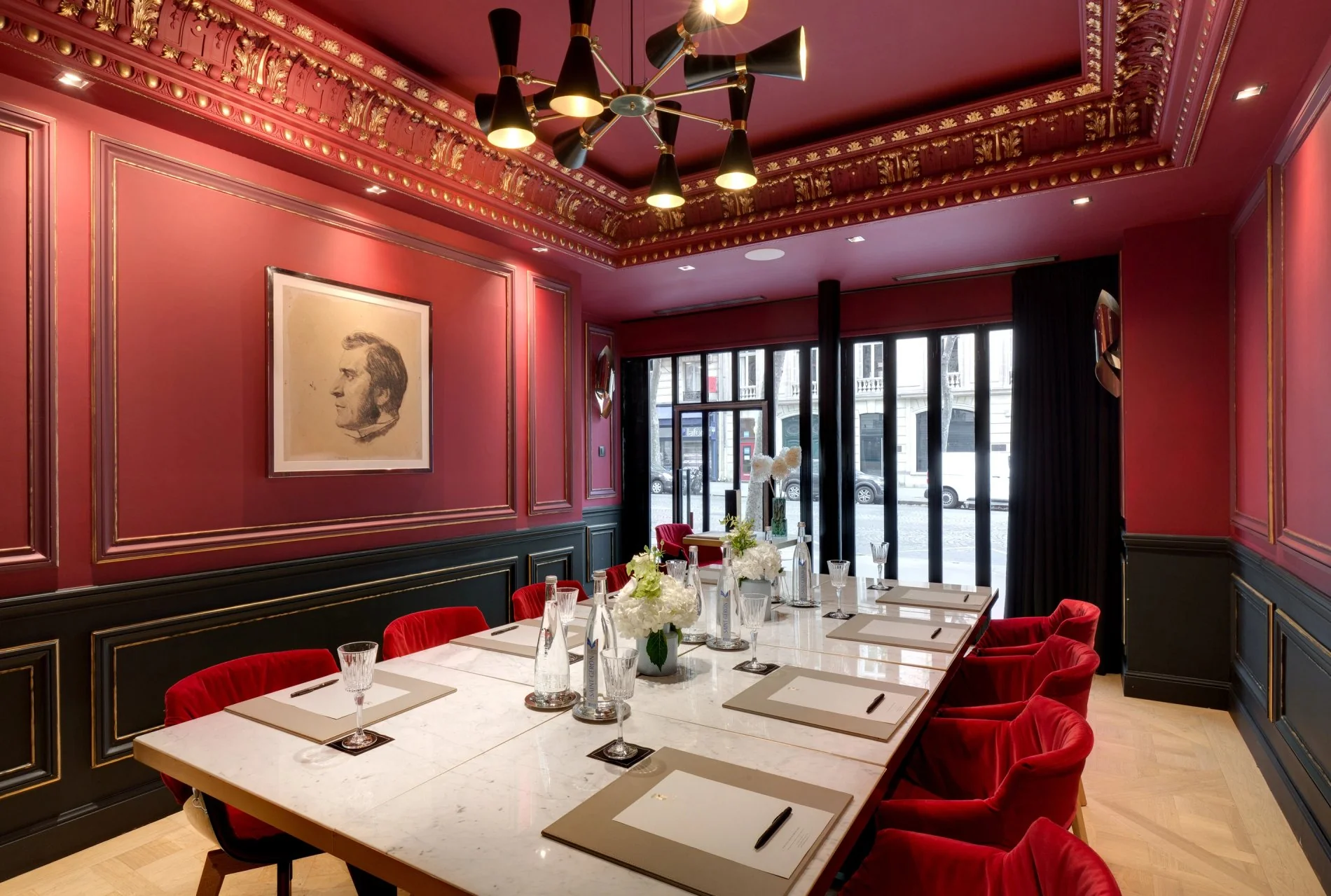 Salle de réunion élégante