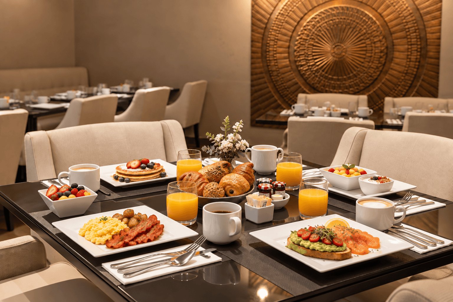 Angler’s Hotel Miami Beach, Hotel South Beach Miami - Buffet Breakfast
