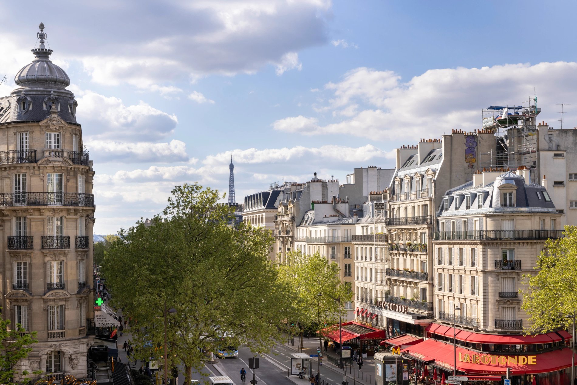 Hôtel Raspail Montparnasse Junior Suite Vue Tour Eiffel