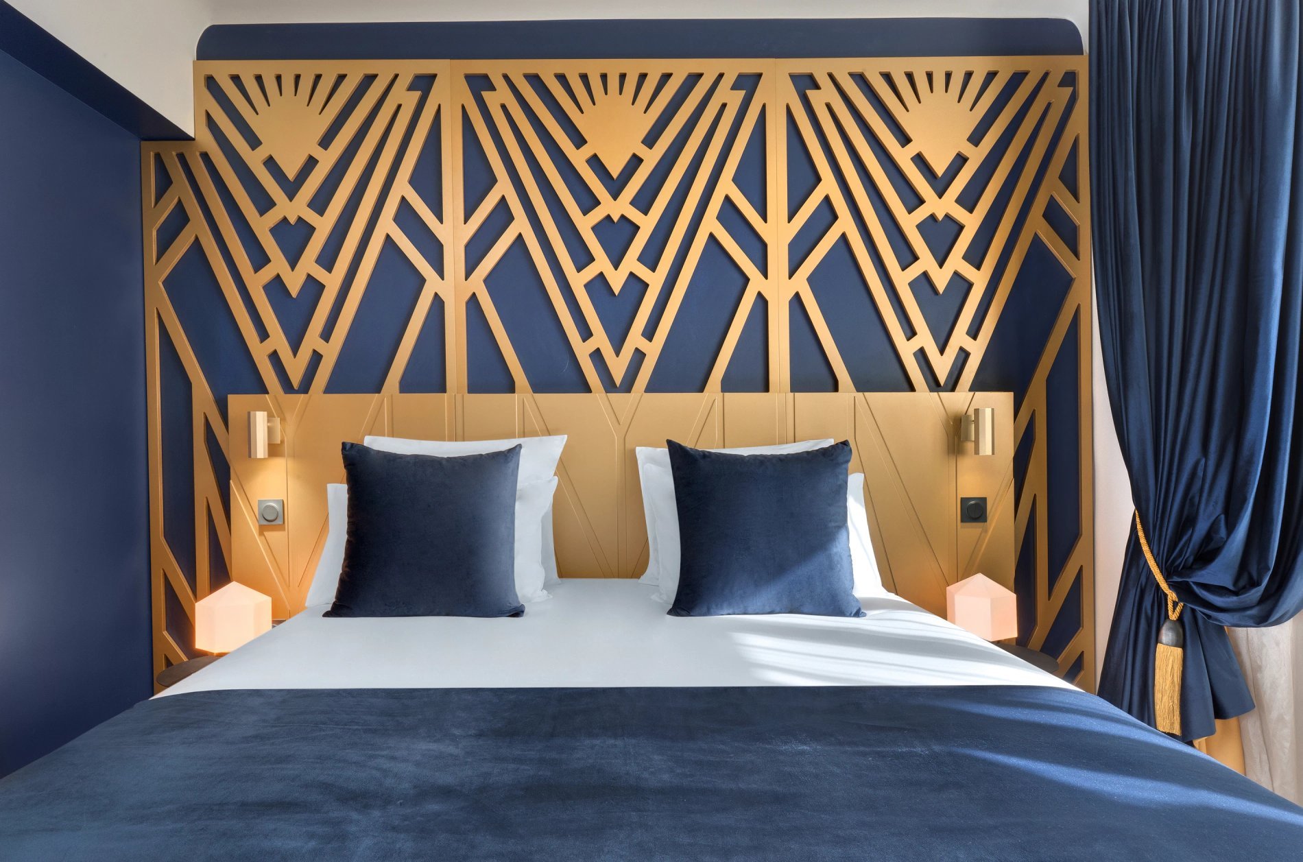 chambre décor chic années 20 hôtel artemisia paris