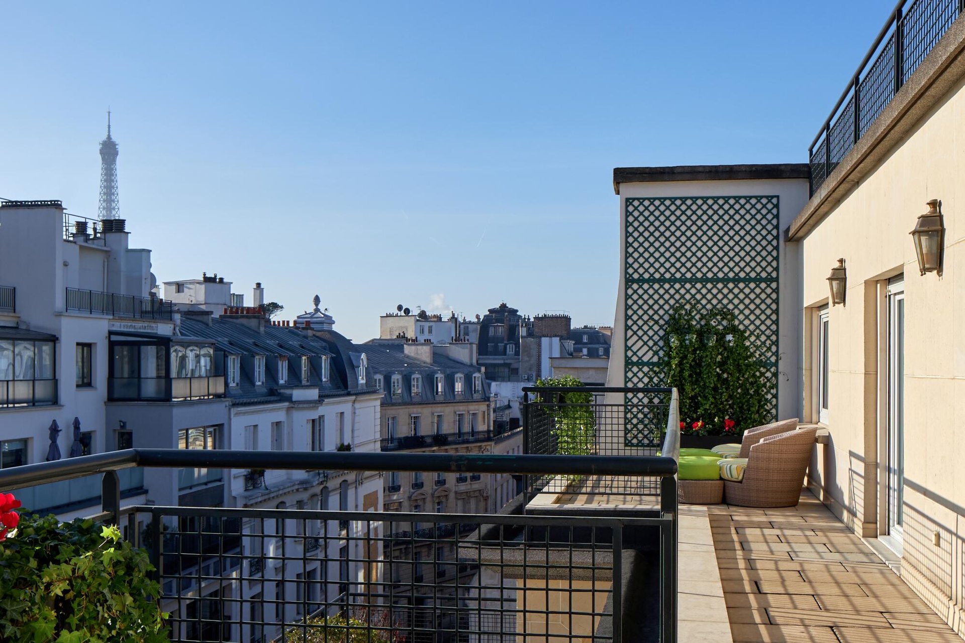 Majestic Hotel  - SPA Champs-Elysées Eiffel Tower Terrace Suite