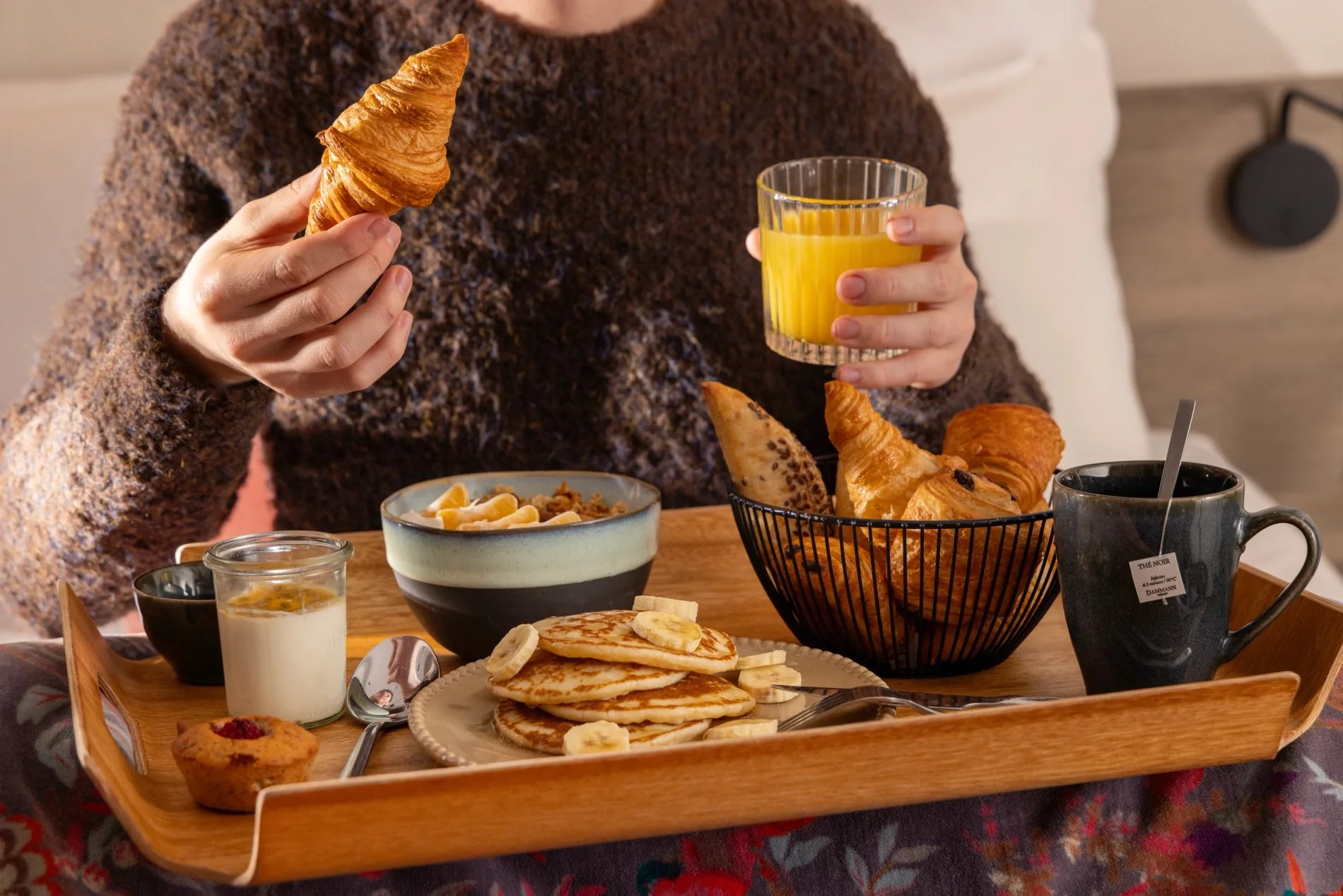 Hôtel Maxim Quartier Latin Room Service Petit-Déjeuner en chambre